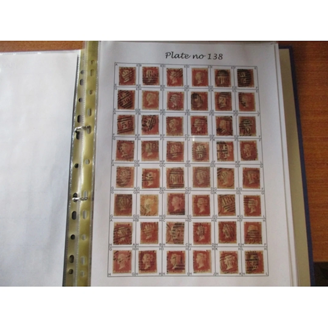 GB Misc substantial accumulation in albums ring binders stoc...