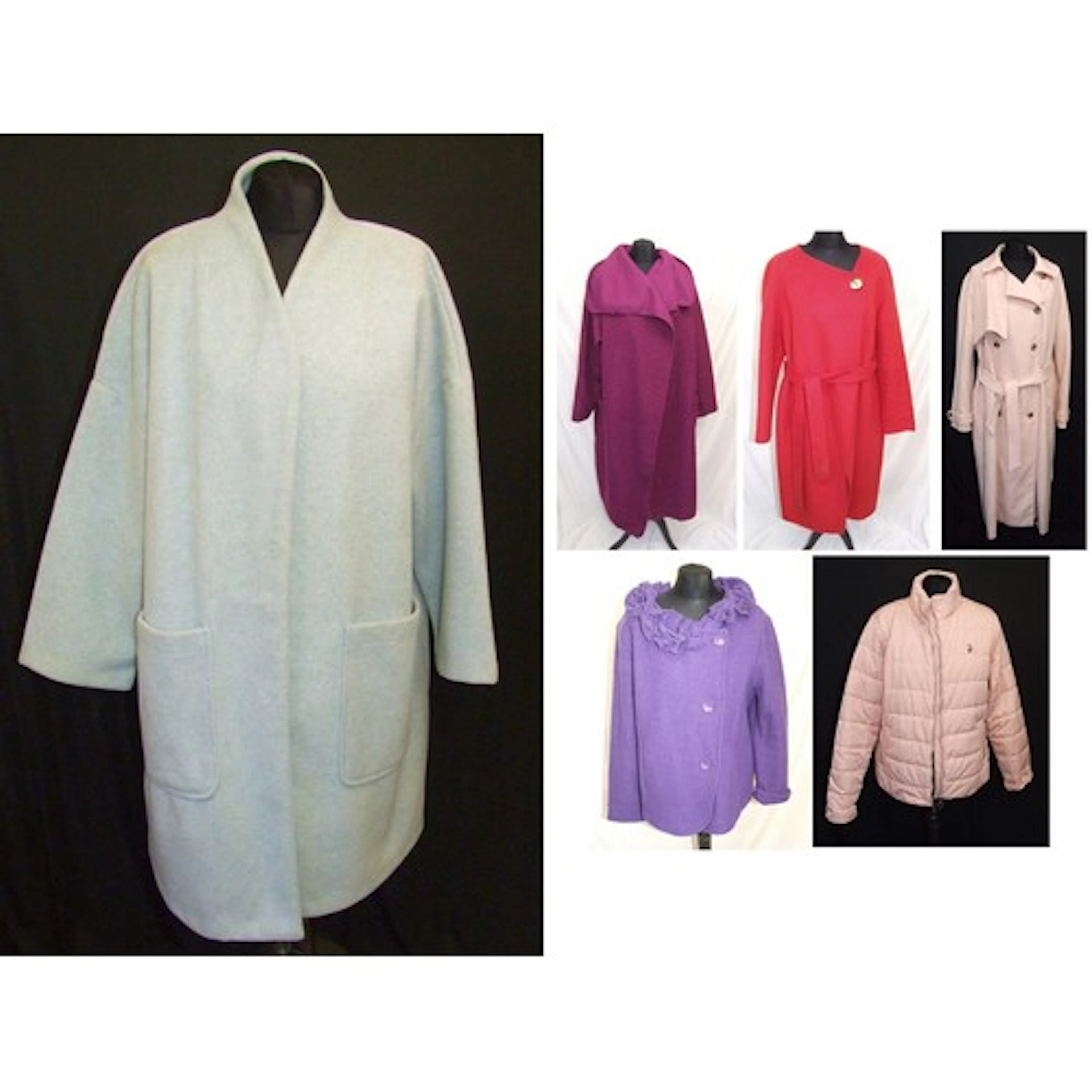 Ladies Coats & Jackets: Per Una red size 16, Diverse purple...
