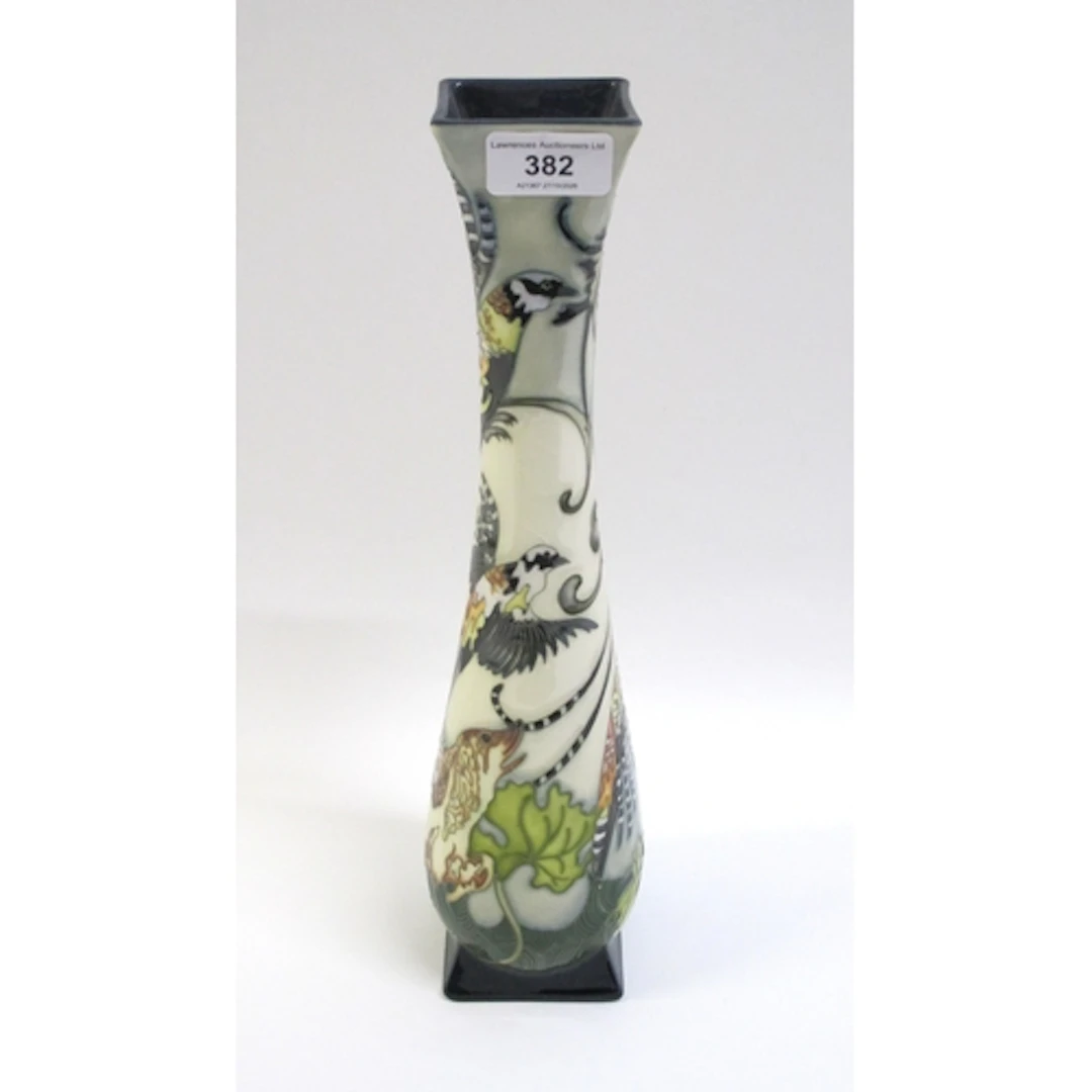 Kerry Goodwin for Moorcroft, a tall and slender baluster for...