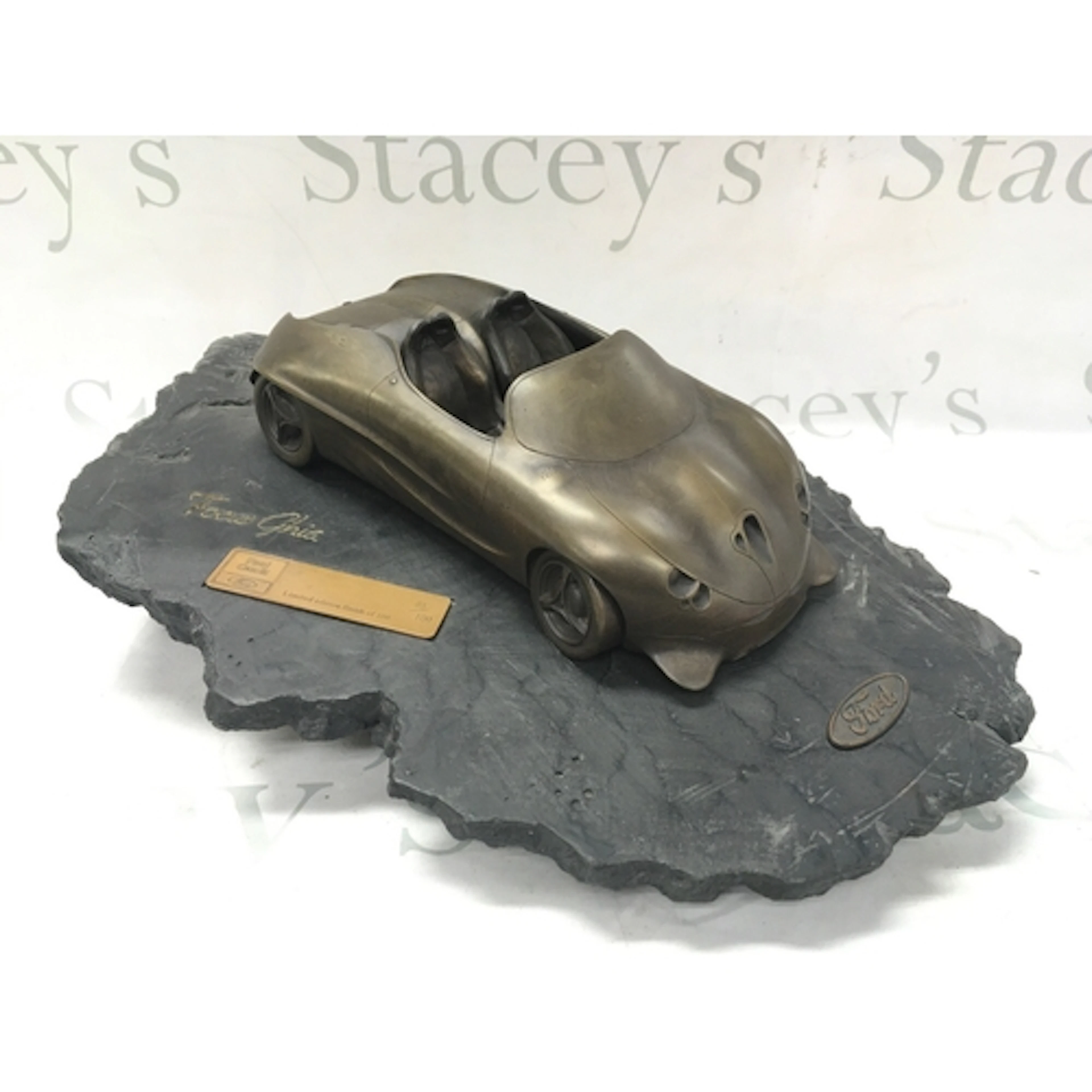 A limited edition sculpture model of the 1992 Ford Ghia Focu...