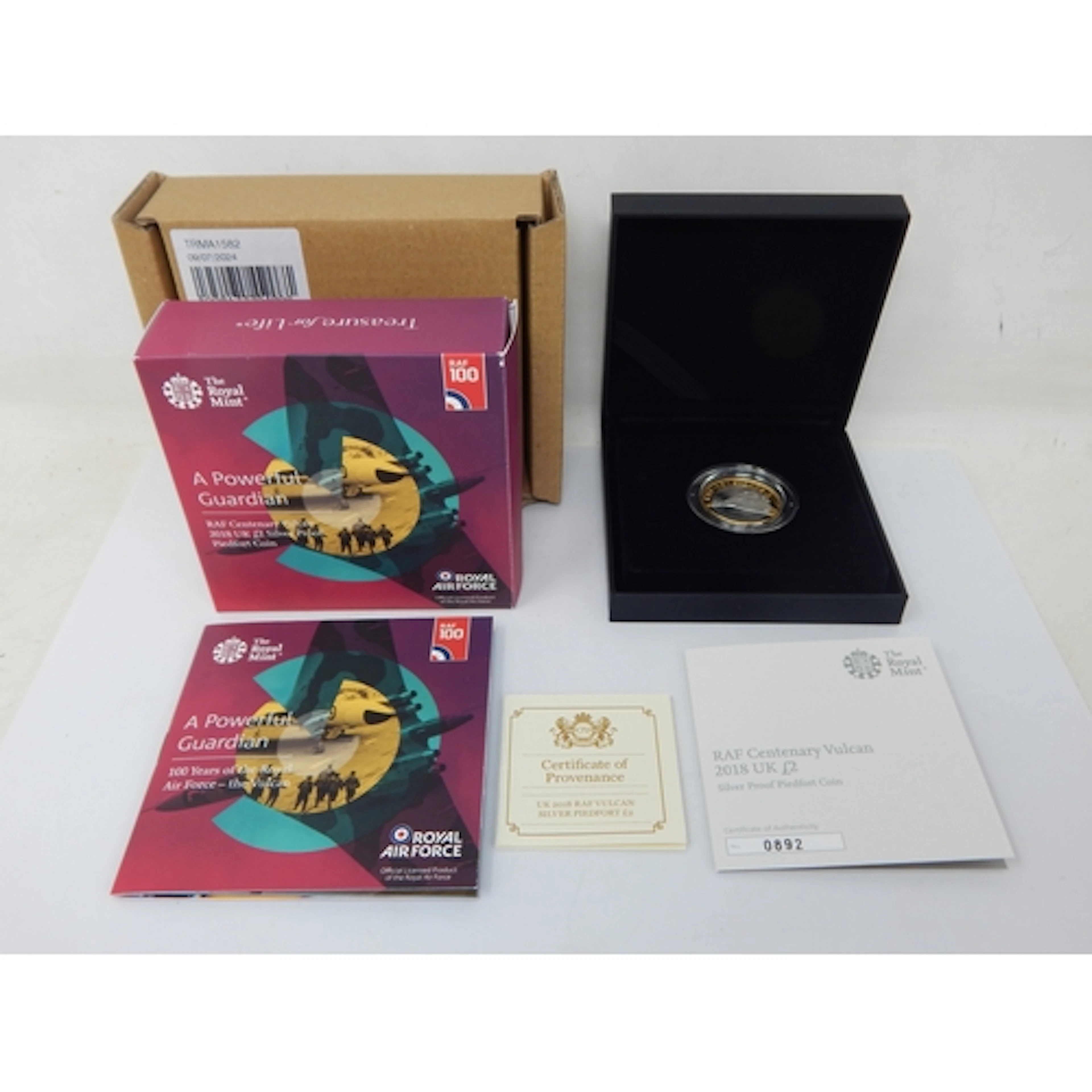Royal Mint 2018 UK £2 Silver Proof Piedfort Coin Commemorati...