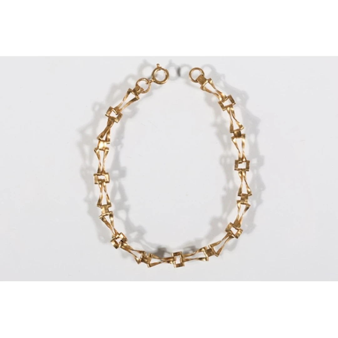 9ct gold bracelet, 2.2g.