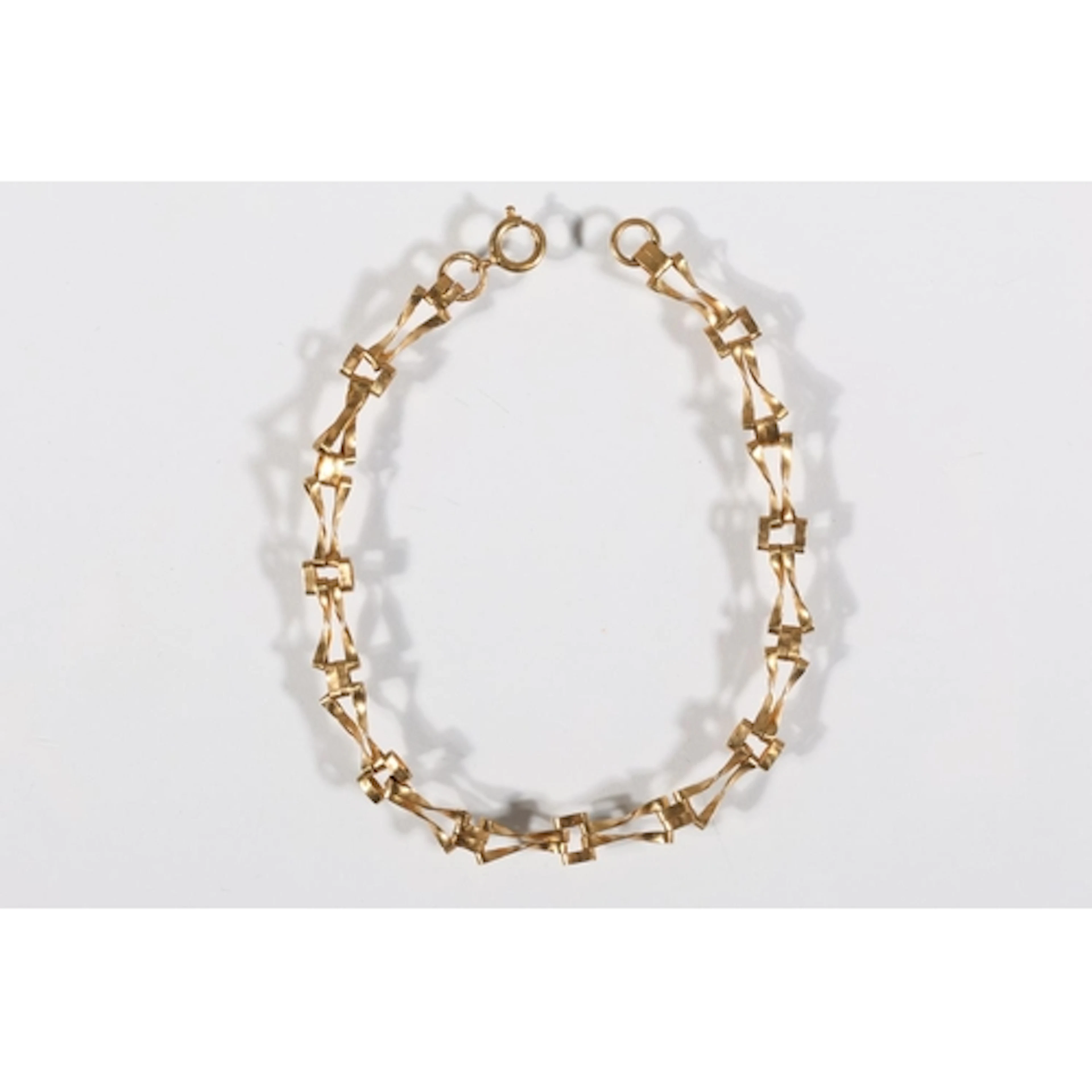 9ct gold bracelet, 2.2g.