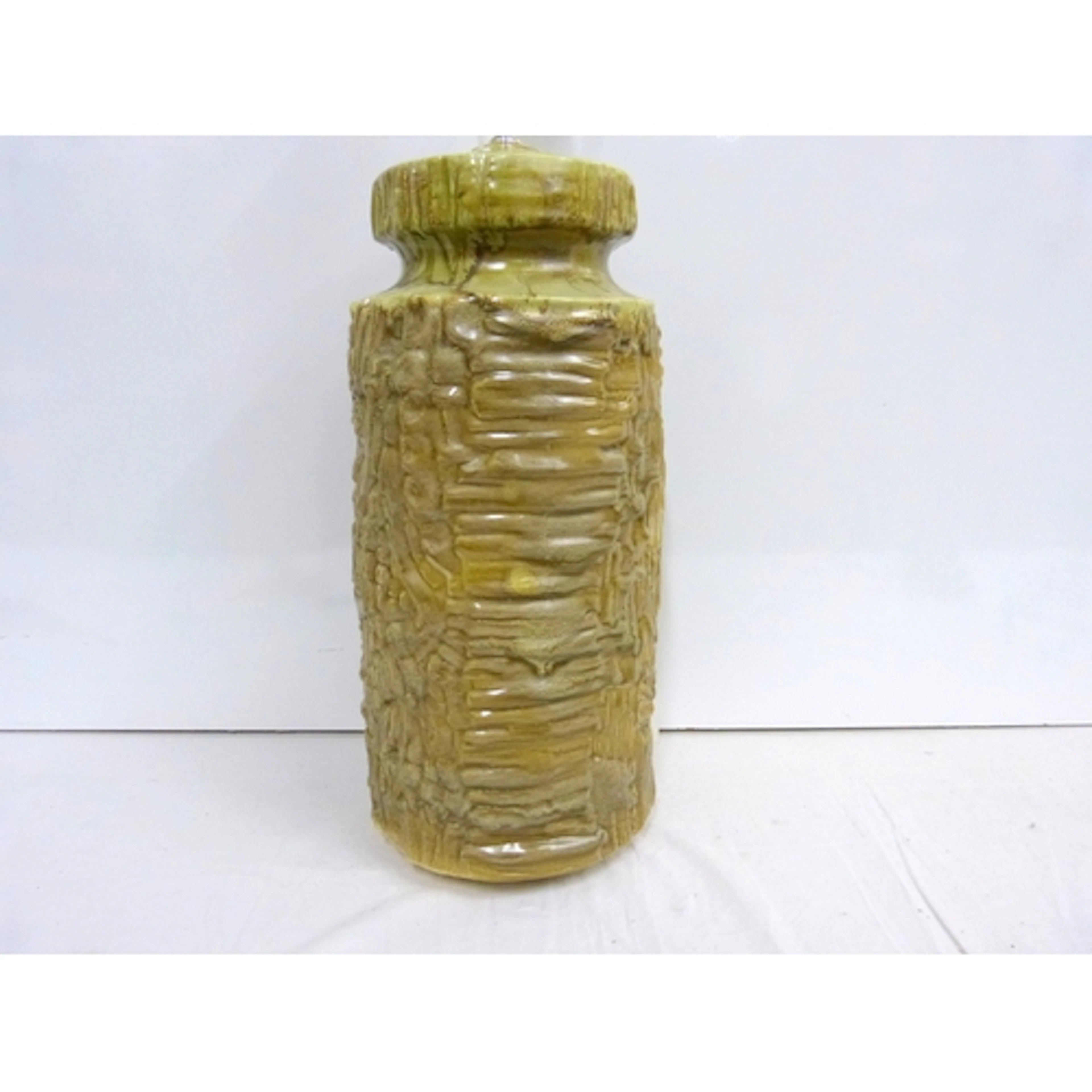 Large 1960's style ceramic table lamp base H.62cm