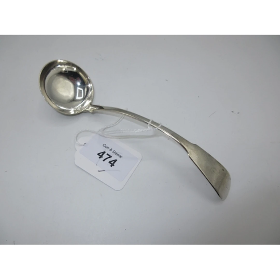 Scottish Provincial Silver Sauce Ladle by Alexander Cameron ...