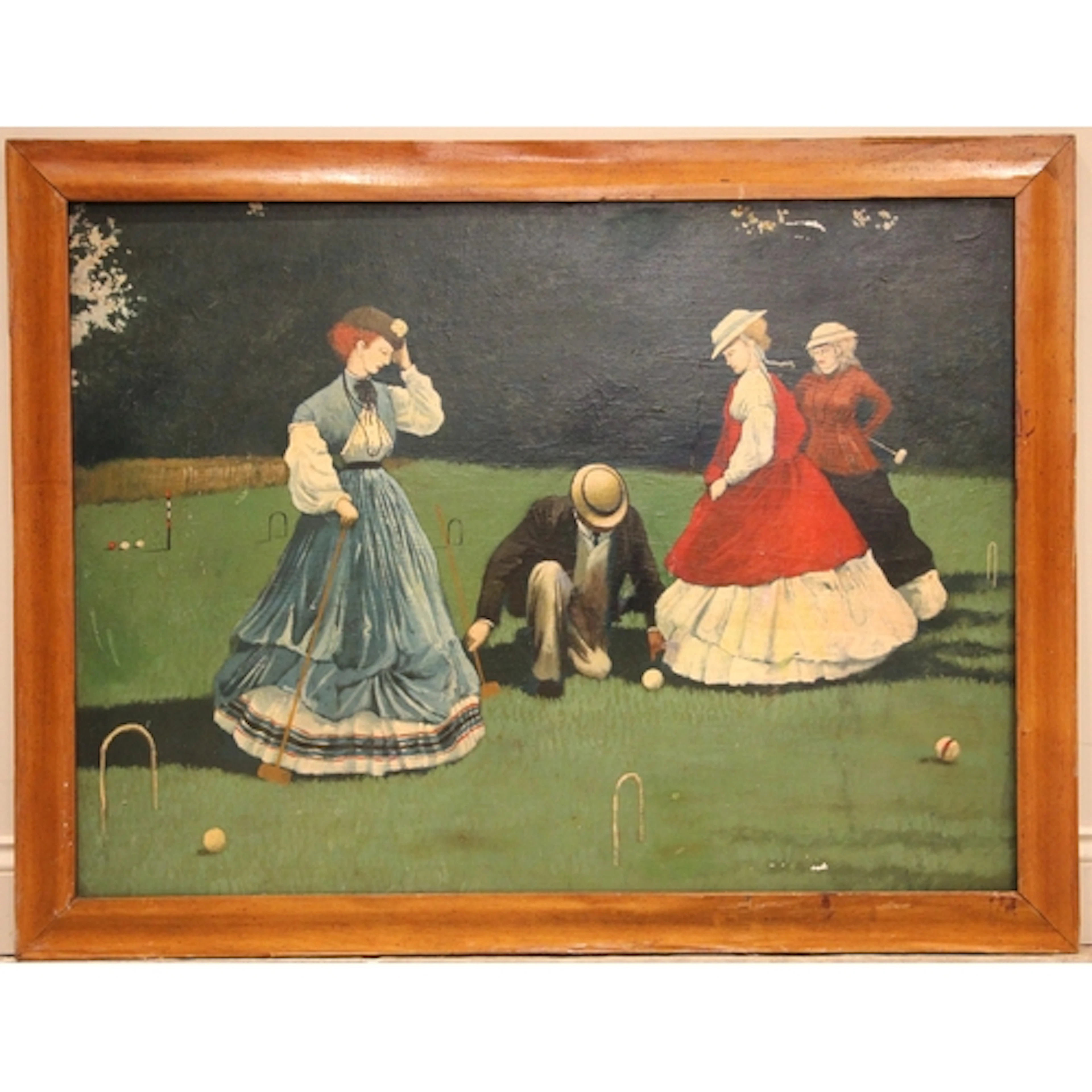 After Winslow Homer (American, 1836-1910), 'Croquet Scene'...