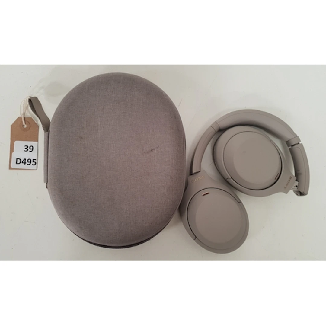 ONE PAIR OF SONY WH-1000XM4 NOISE CANCELLING HEADPHONES with...