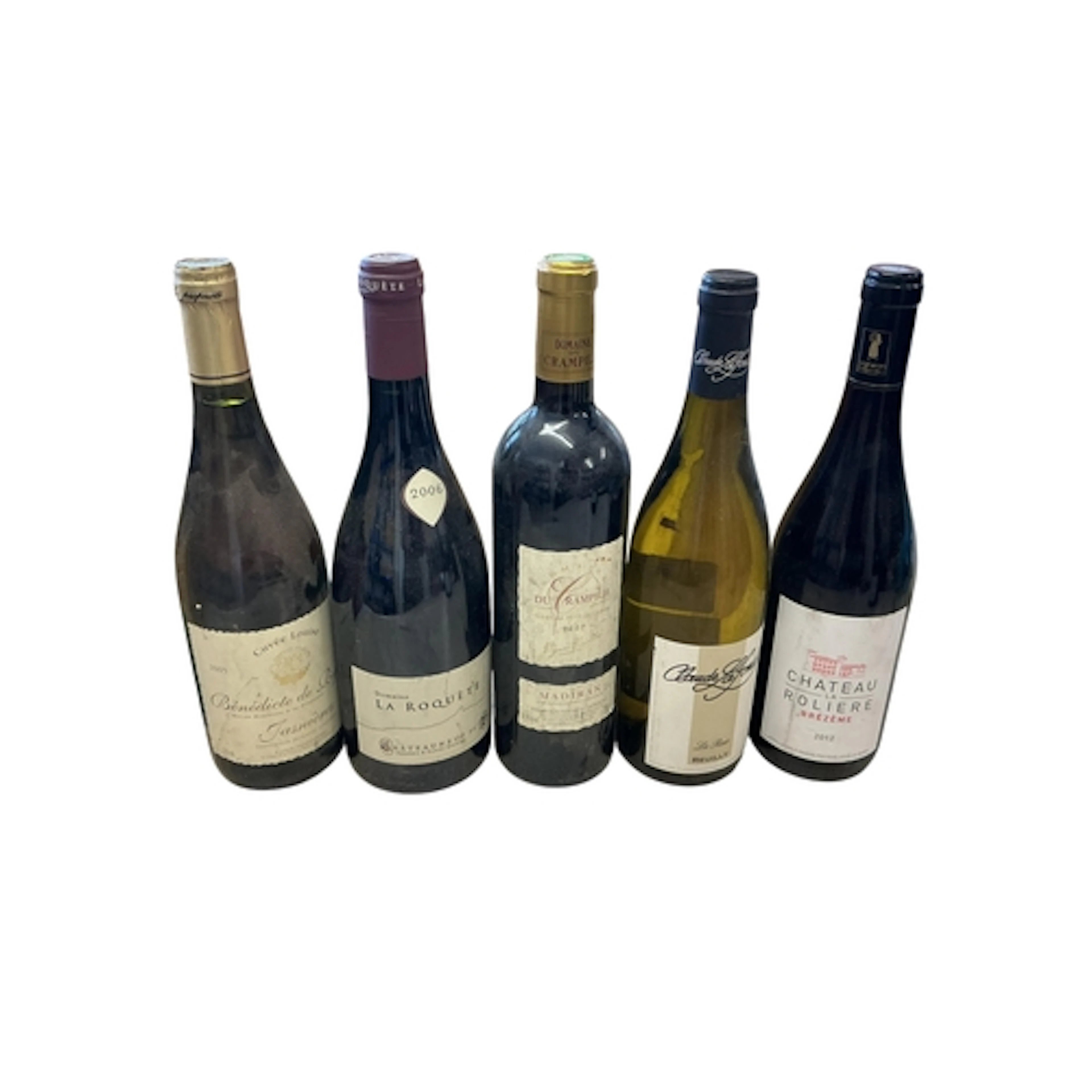Appropriately 45 bottles of assorted red and white wine, mix...