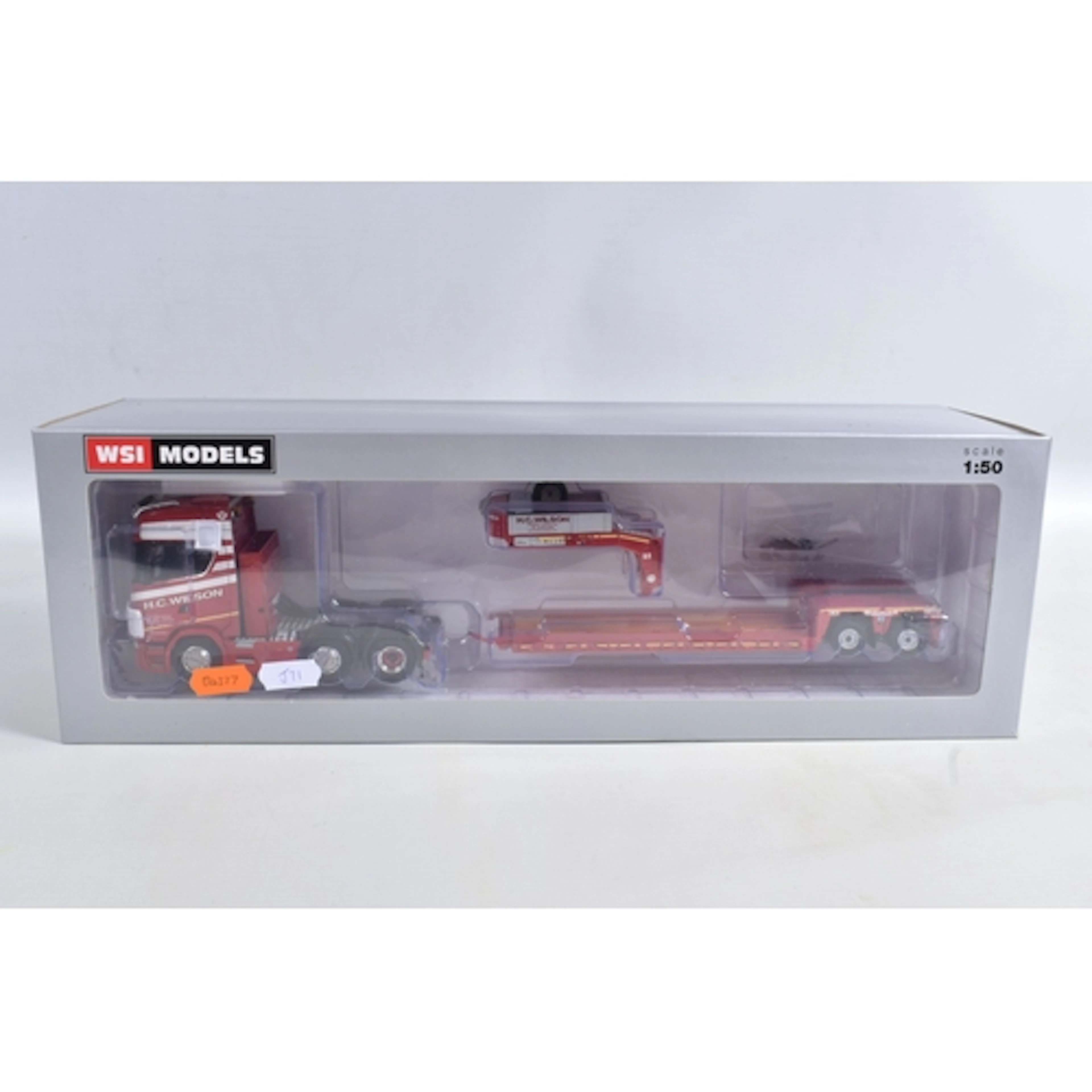 A BOXED WSI MODELS SCANIA S HIGHLINE I CS20H 6x2 TWIN STEER ...