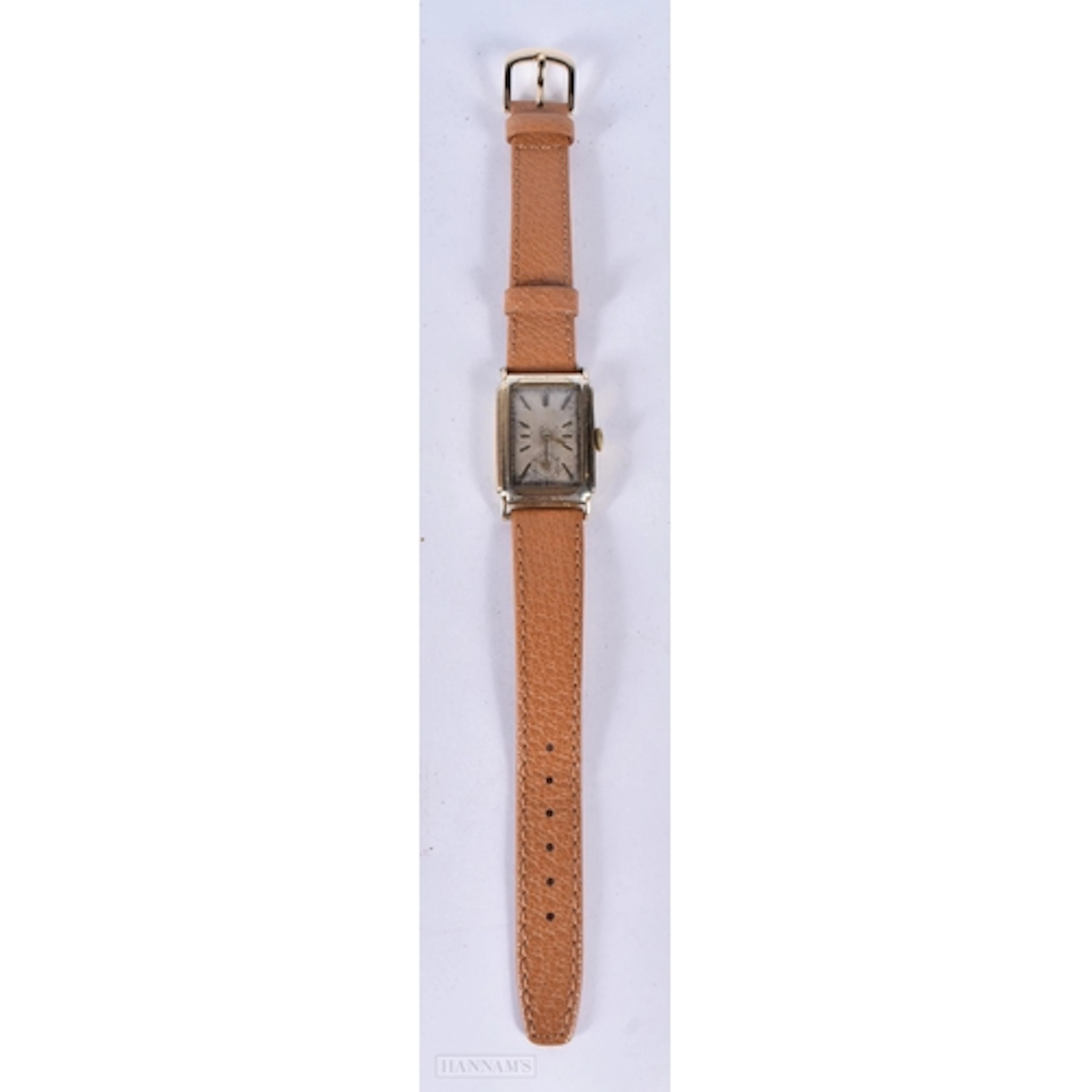 A vintage Gruen 10K gold filled ladies WRIST WATCH 3 x 2.5cm