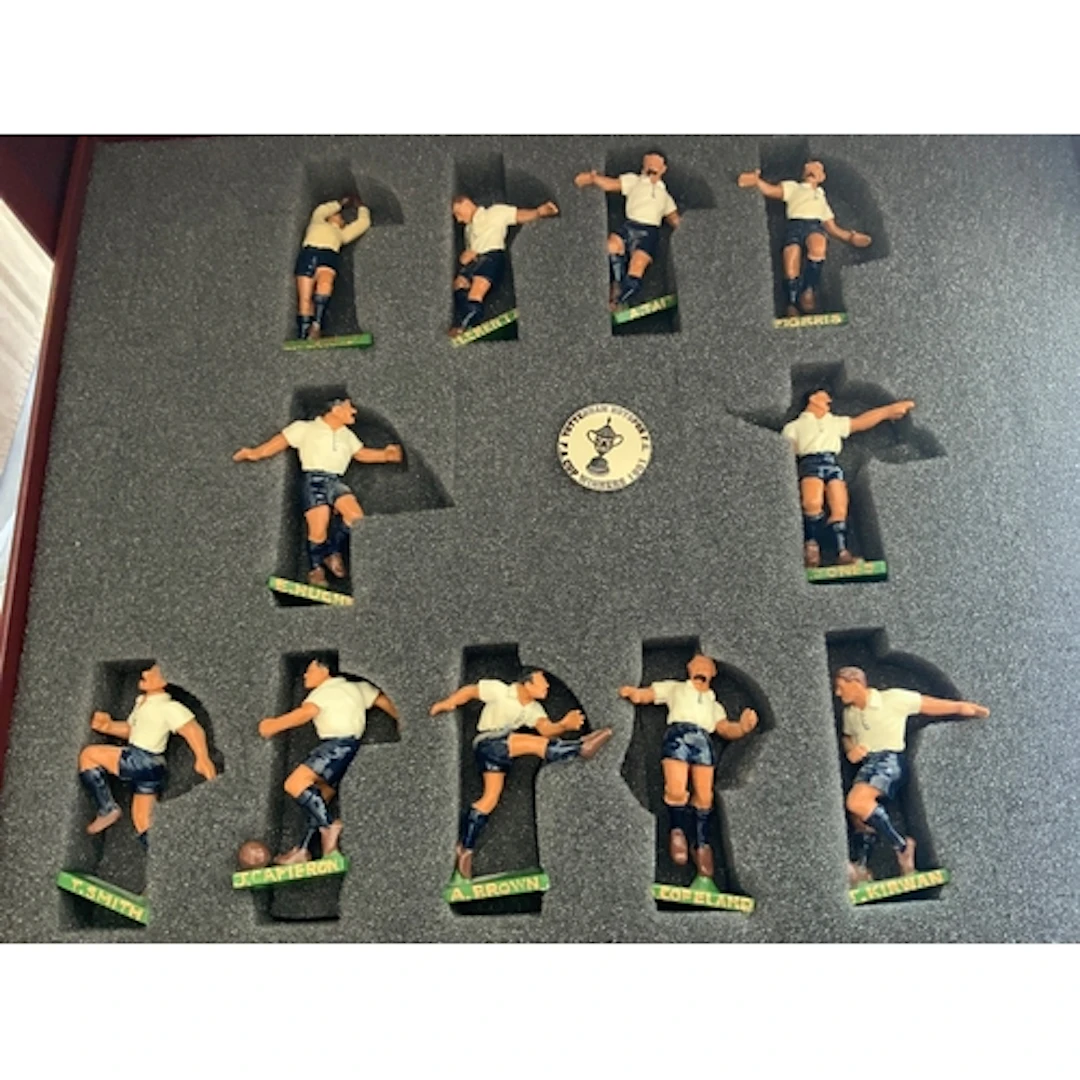 Tottenham Hand Made Football Figure Collection: 3 separate b...