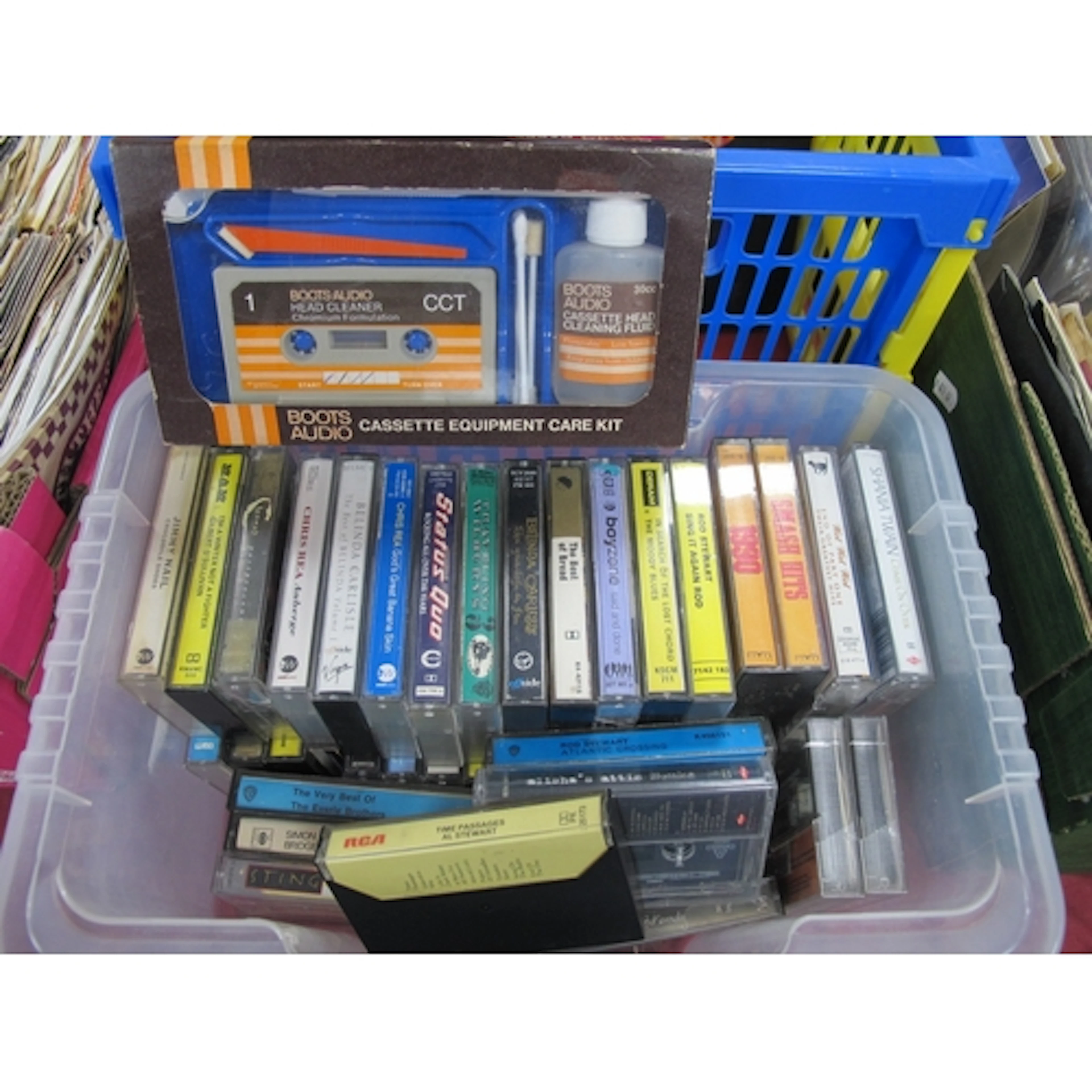 Lot of 40+ Cassette Singles and Albums, including titles by ...