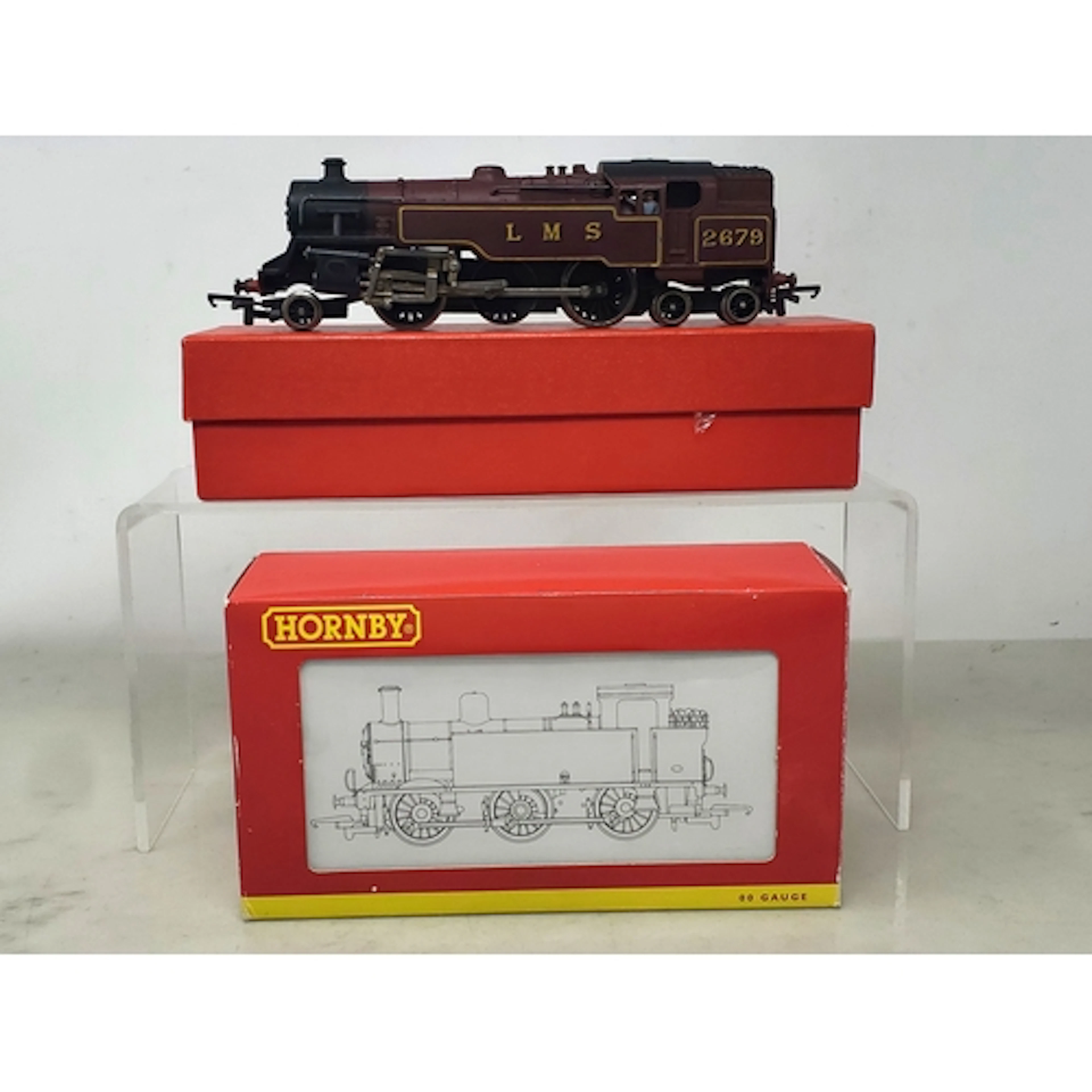 Boxed Hornby (China) R2469 LMS 0-6-0T Class 3F Locomotive, N...