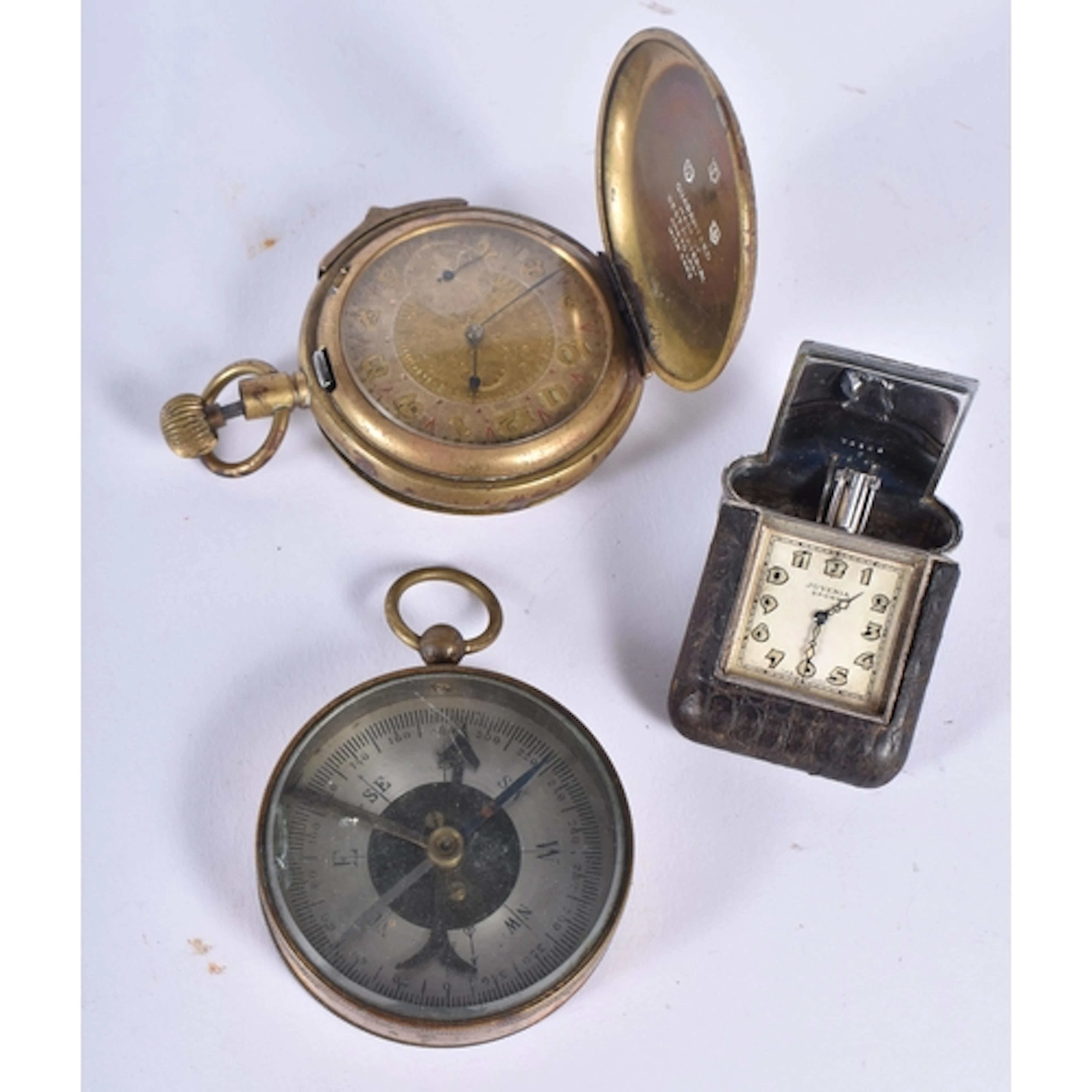 A 19th Century Remontoir pocket watch together with a Juveni...