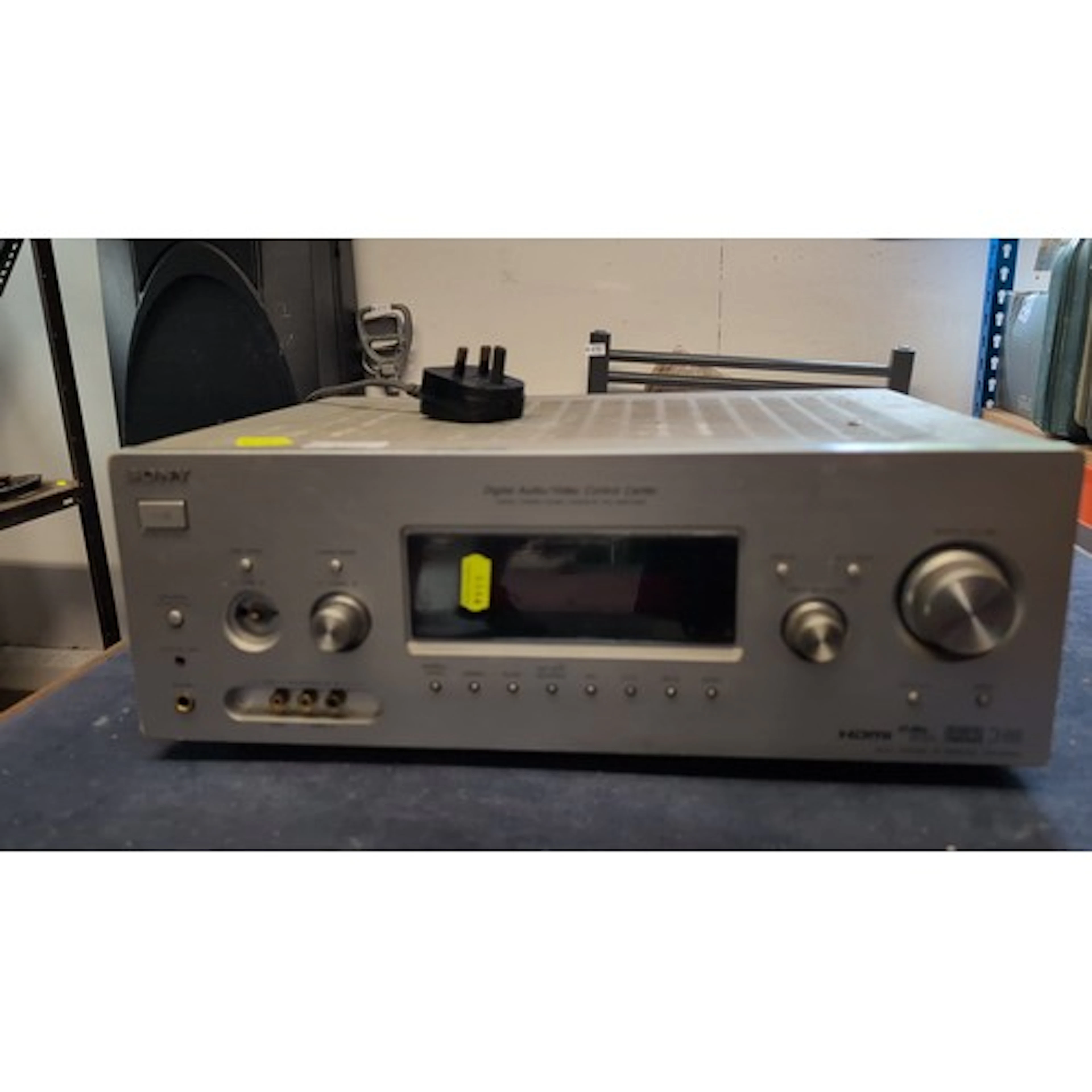 Sony STR-DG910 multi-channel AV receiver, silver-tone metal ...