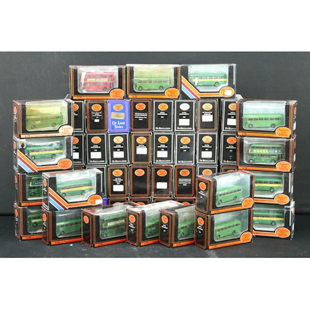 50 Boxed EFE Exclusive First Editions diecast model buses to...
