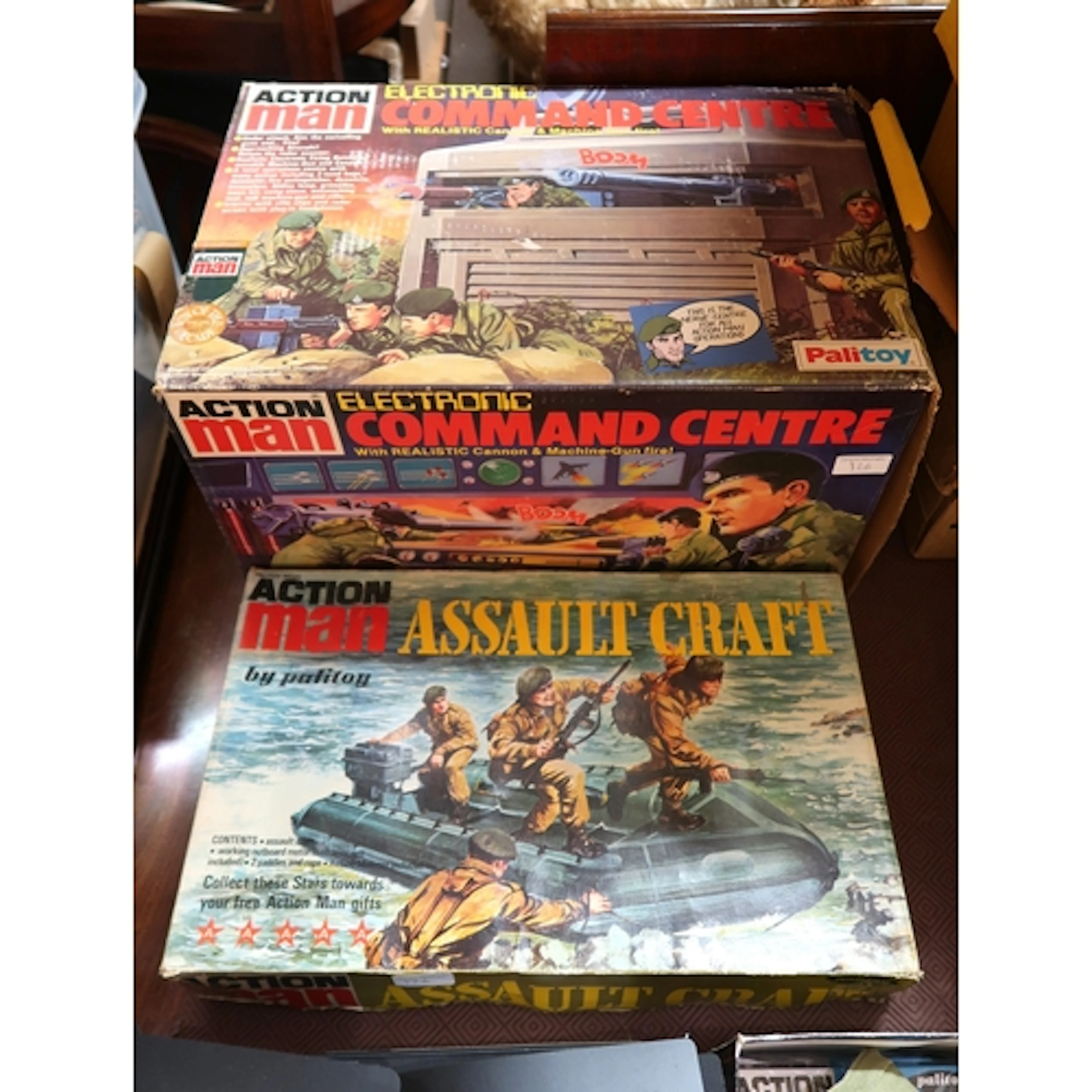 Vintage Action Man electronic Command Centre in original box...