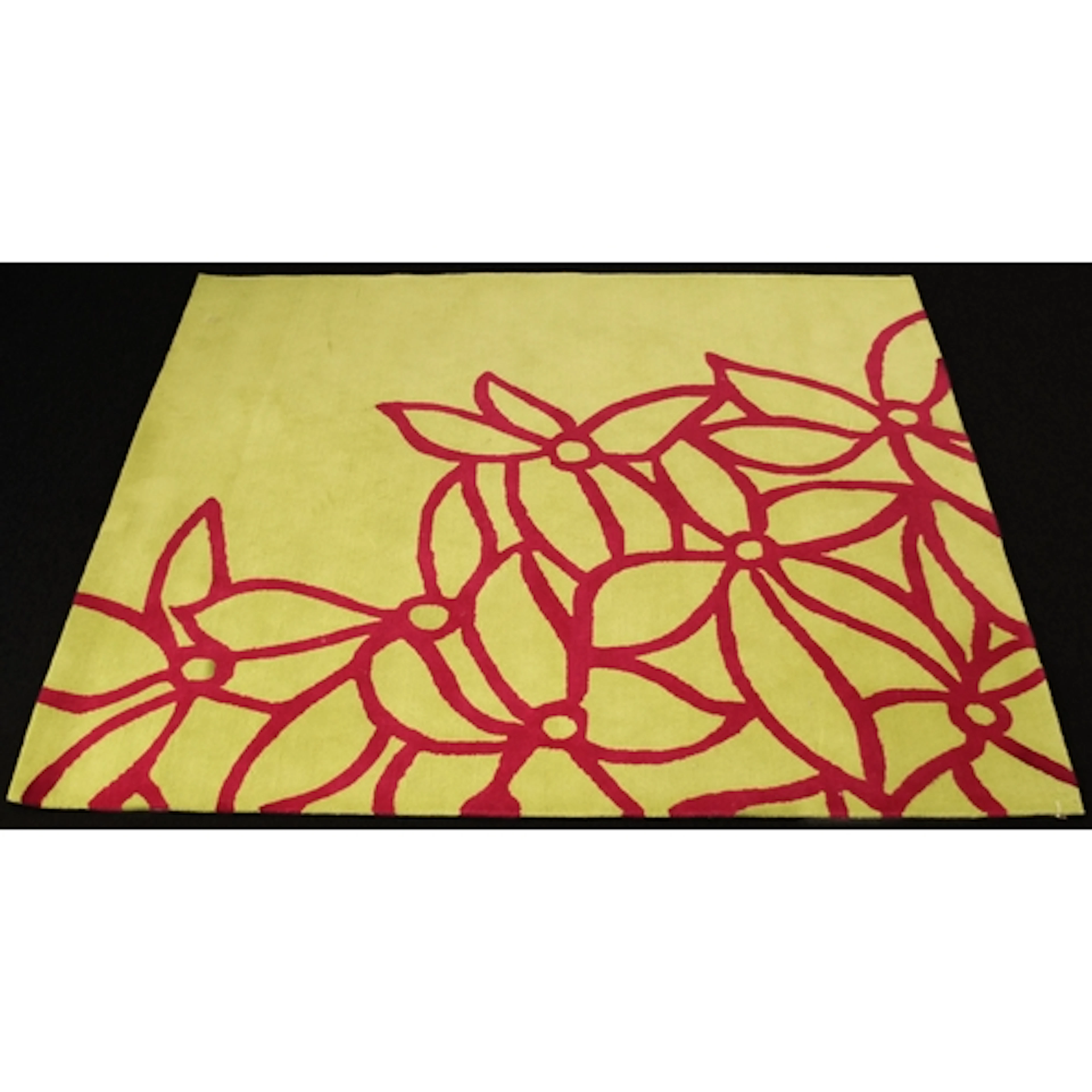 A modern machine-made square wool rug - by JAB Amstoetz Tepp...