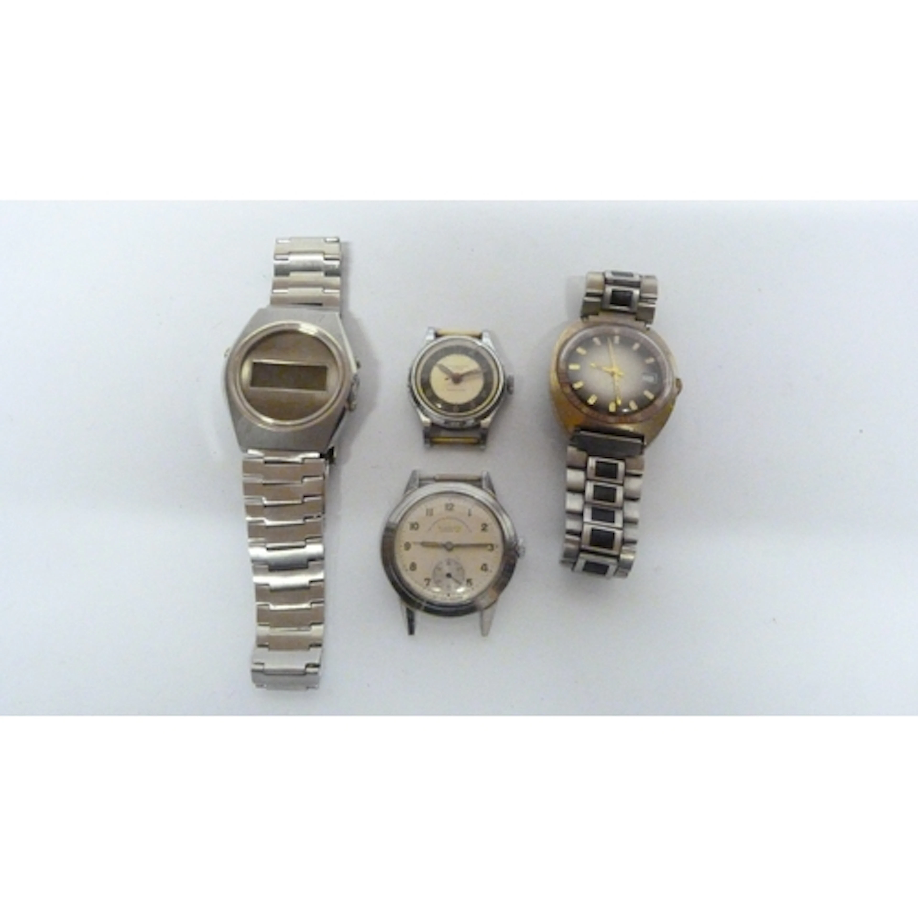 Goldsmiths & Silversmiths Co Ltd, Swiss made gents vinta...