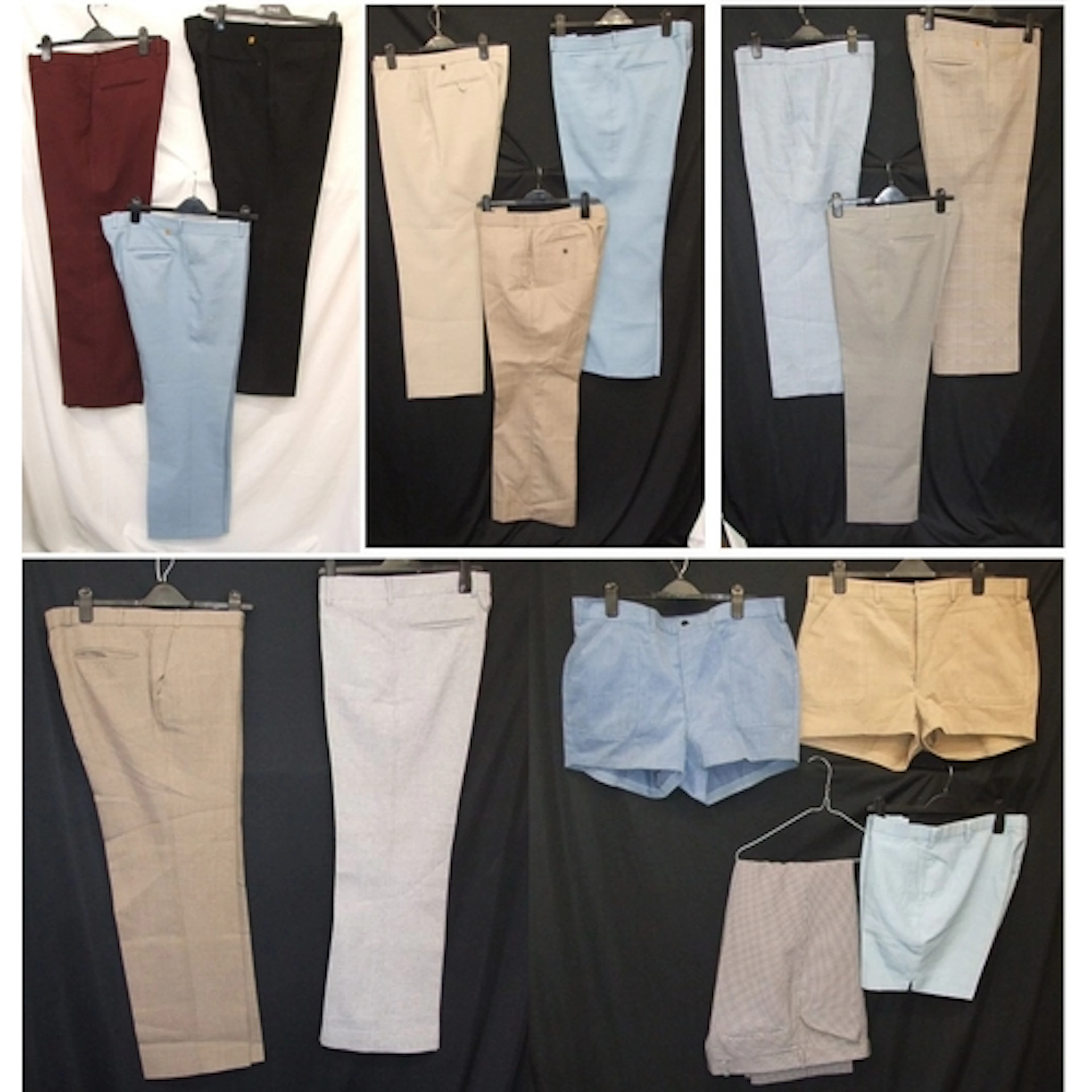 4 Pair Mens Trousers size 36W & 8 Pairs Size 38W incl. Rex T...