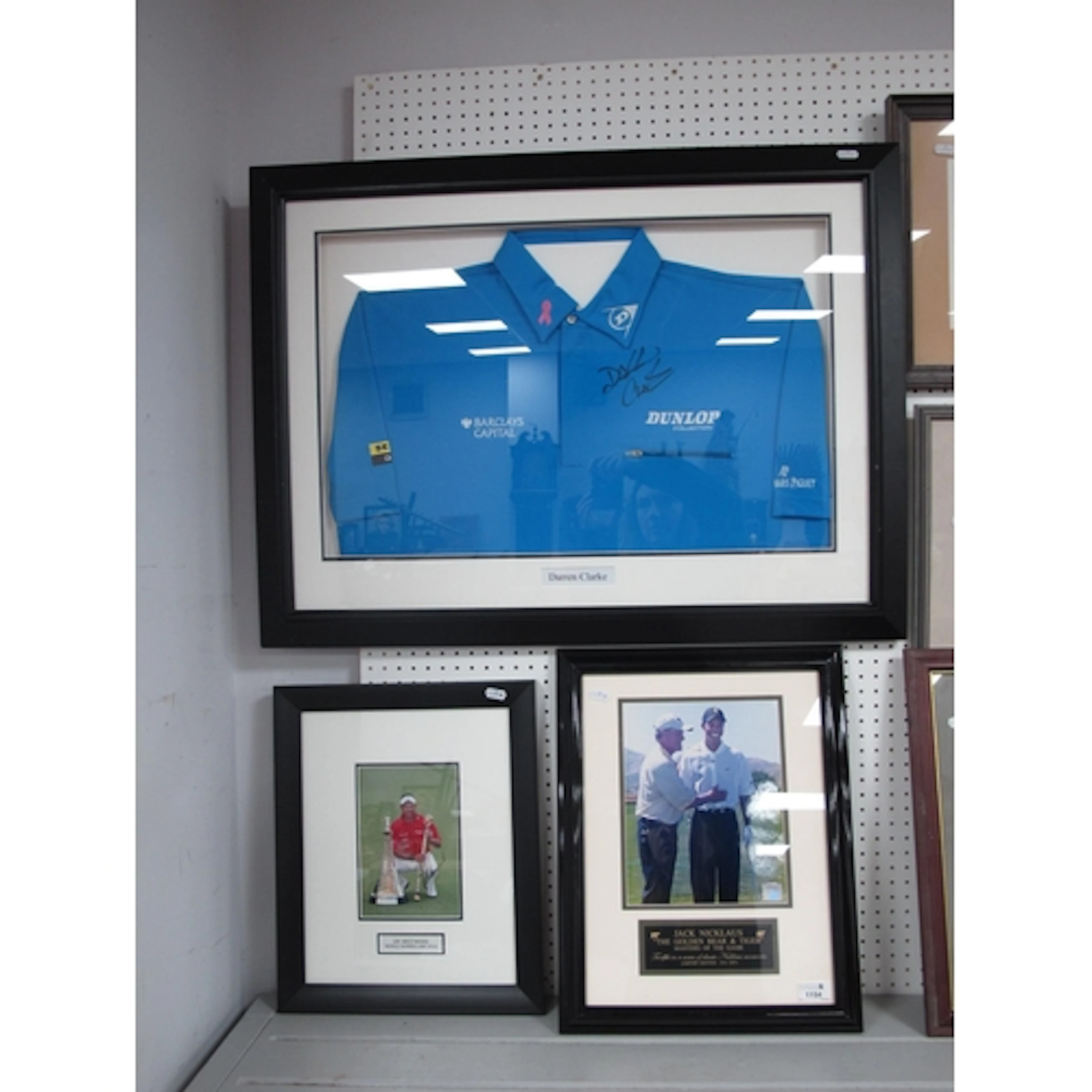 Golf - Lee Westwood Autograph, ink signed (unverified) on an...