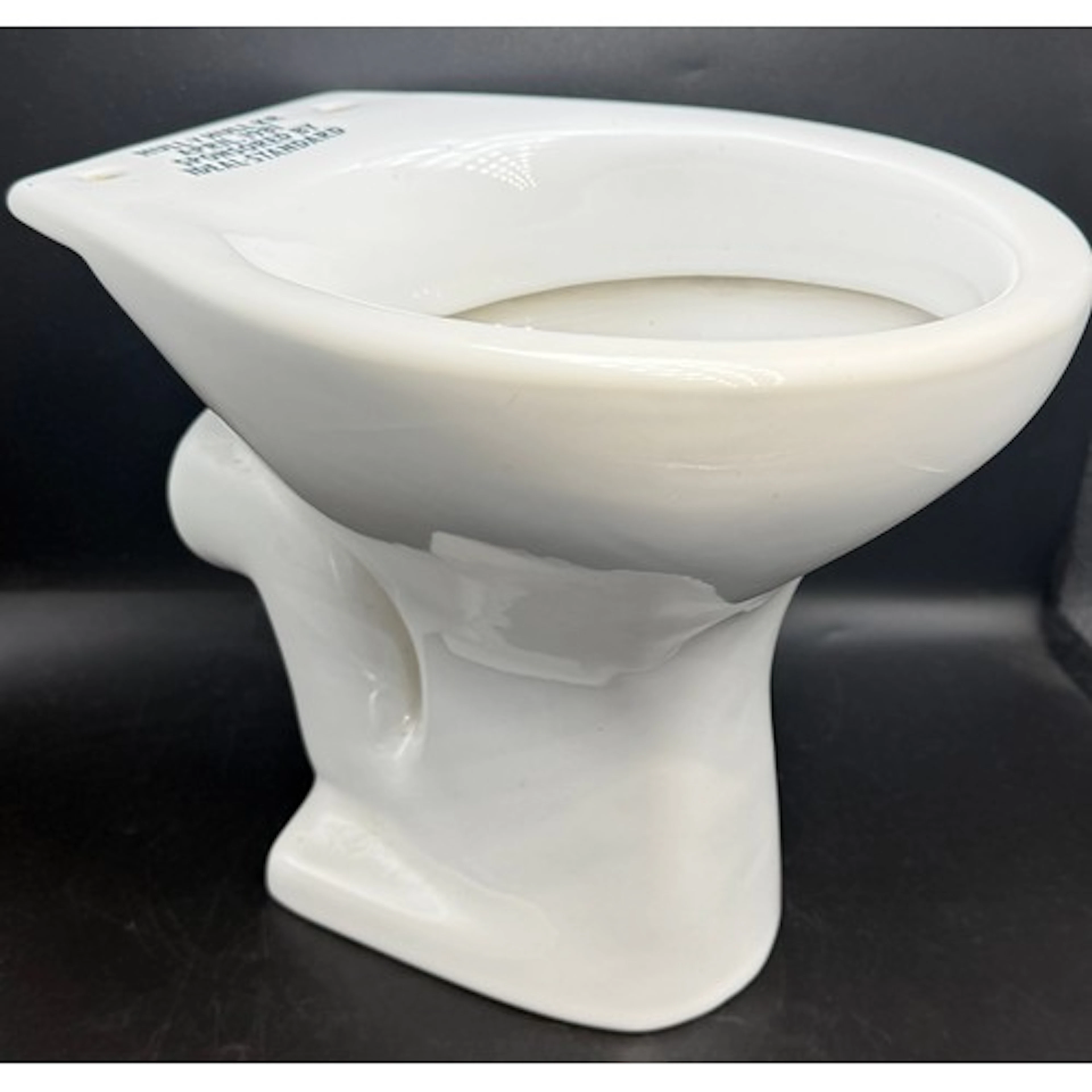 A miniature ceramic toilet by Ideal Standard, sponsor of Hul...