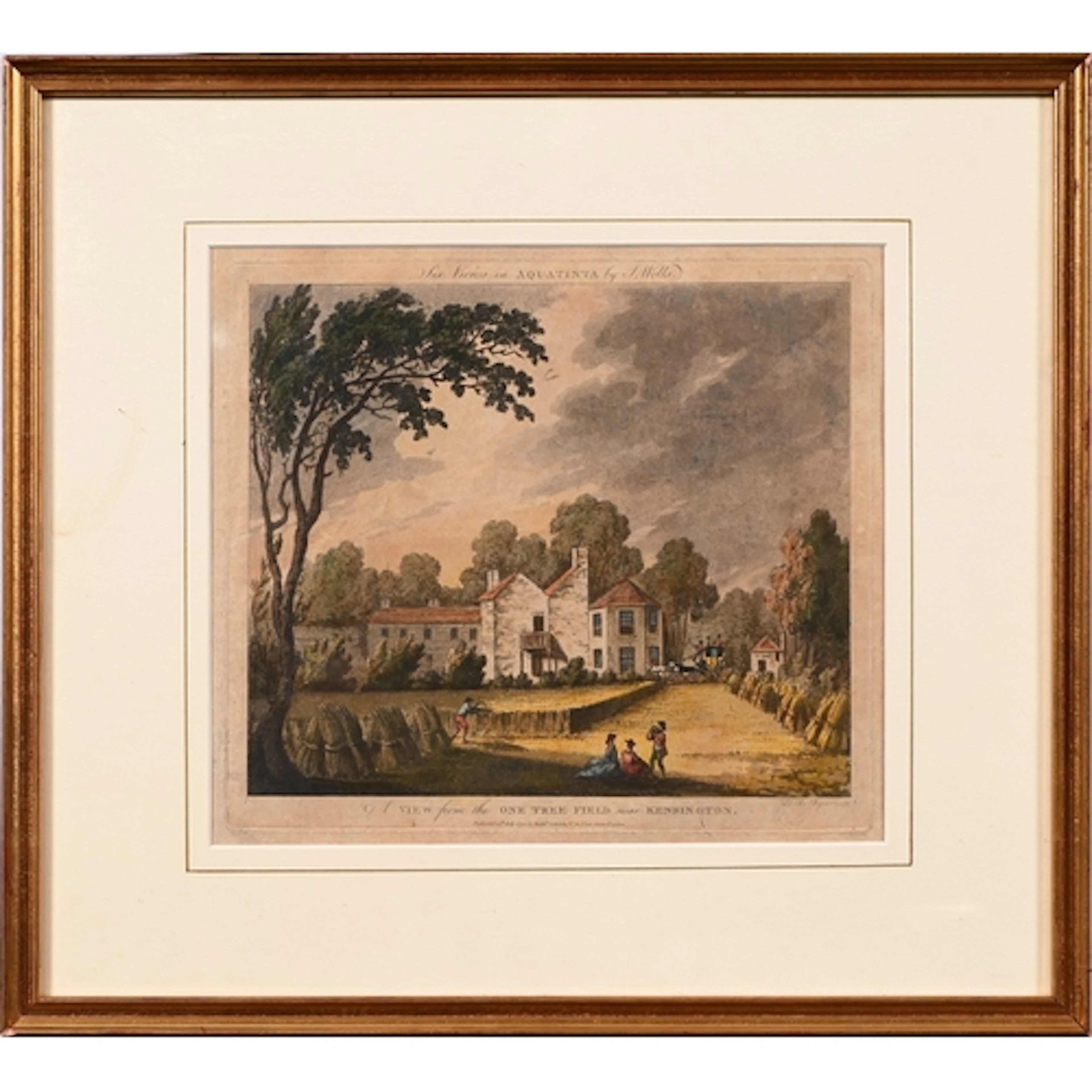 Furnishing prints. Circle of Angelica Kauffman - A Lady Spin...