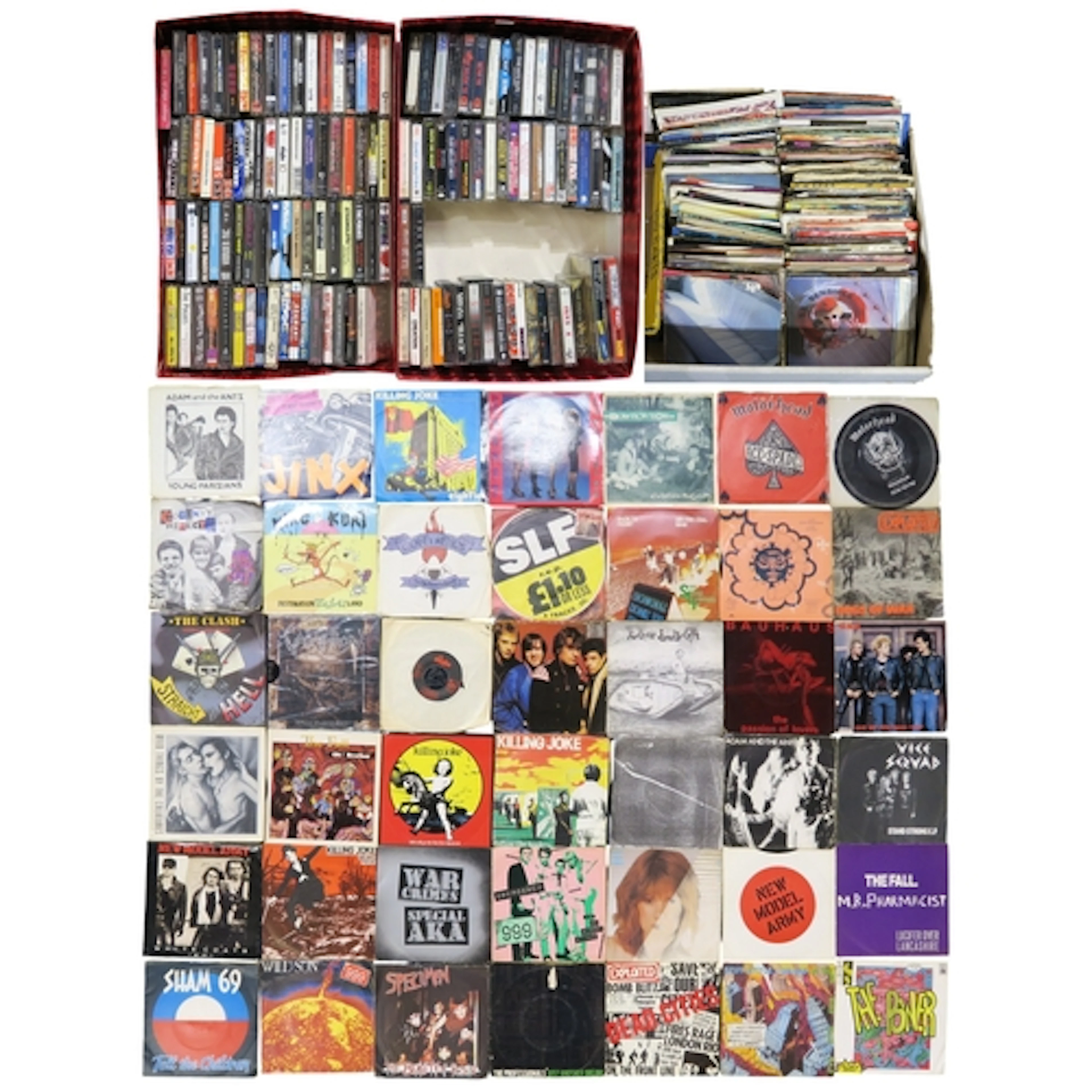 7" VINYL SINGLES A mixed collection of 7" Vinyl Singles to i...