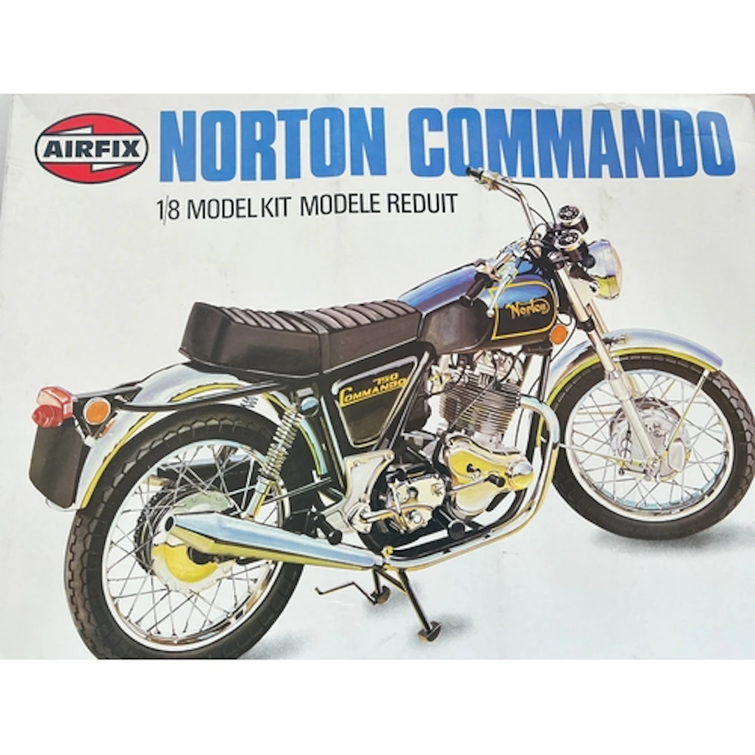 A Boxed Airfix Norton Commando 750 Motorcycle Model Kit 1/8 ...