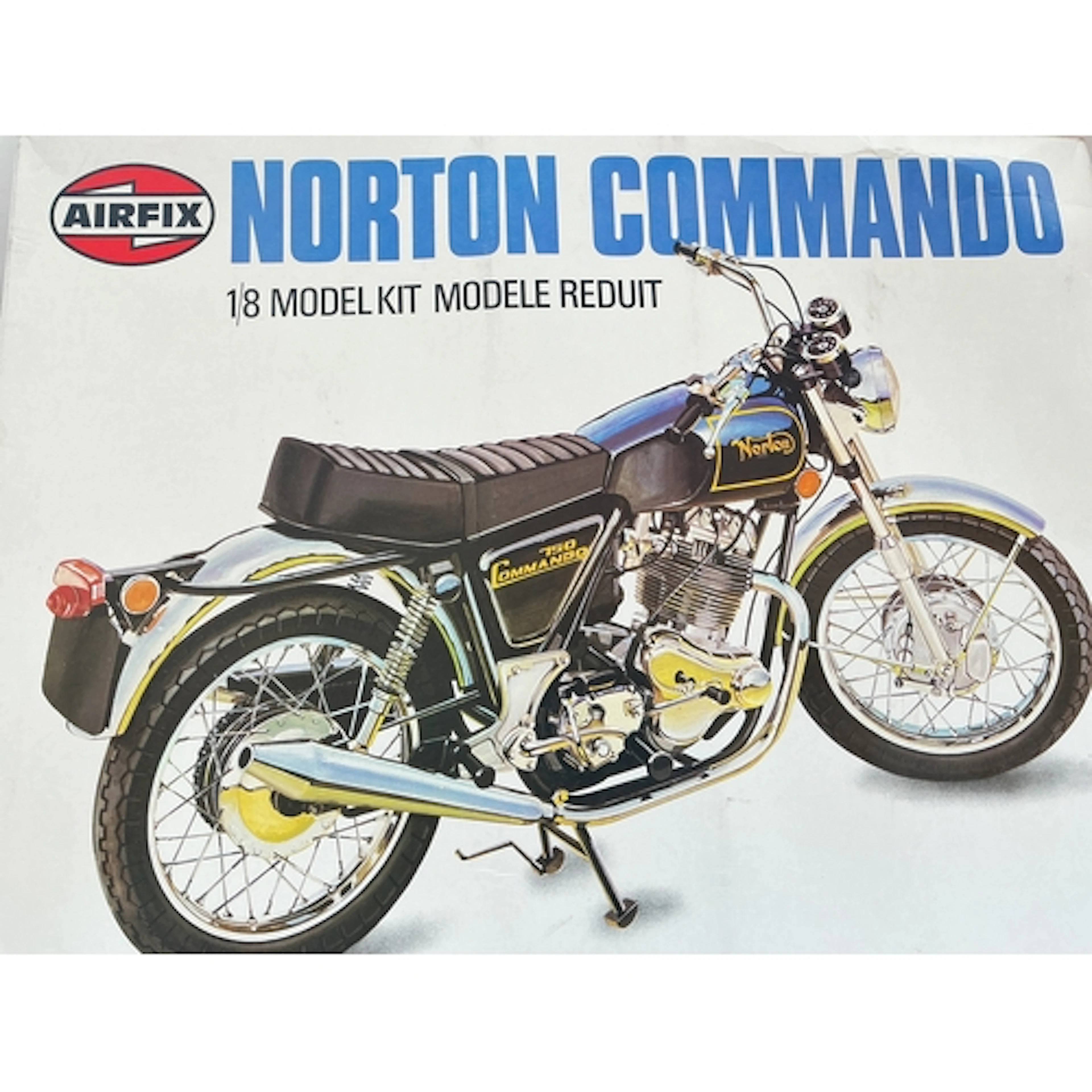 A Boxed Airfix Norton Commando 750 Motorcycle Model Kit 1/8 ...