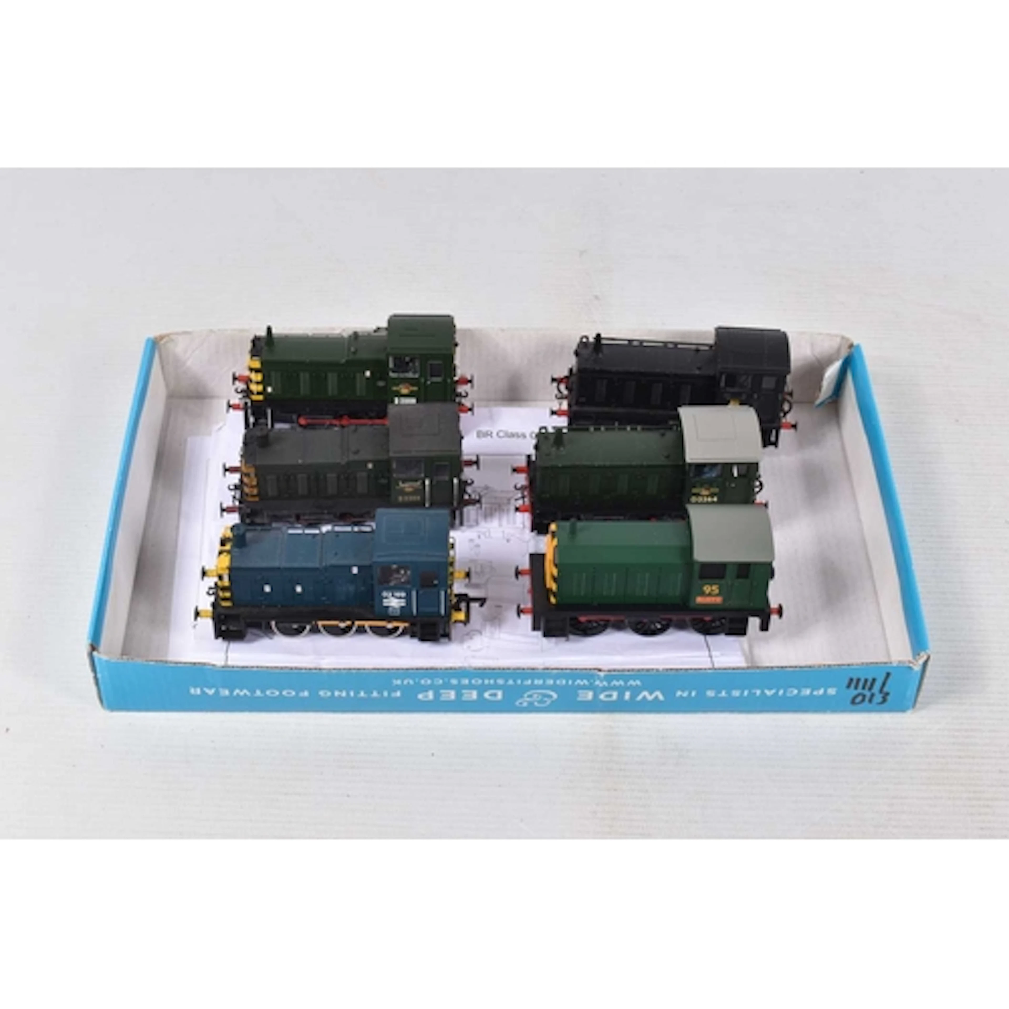 A QUANTITY OF BACHMANN OO GAUGE SHUNTING LOCOMOTIVES, 3 x cl...