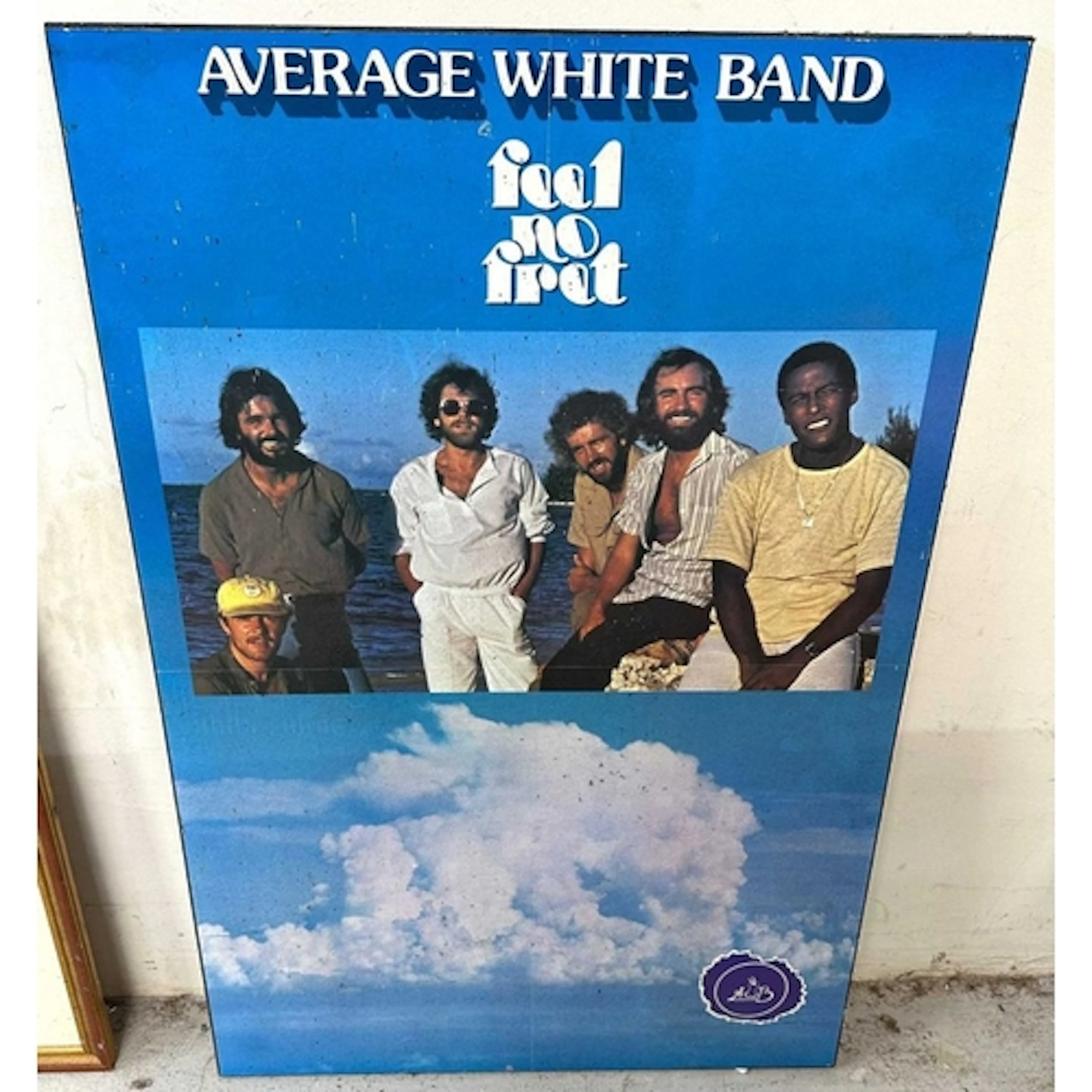A vintage poster for The 1979 Funr Album Feel No Fret By The...