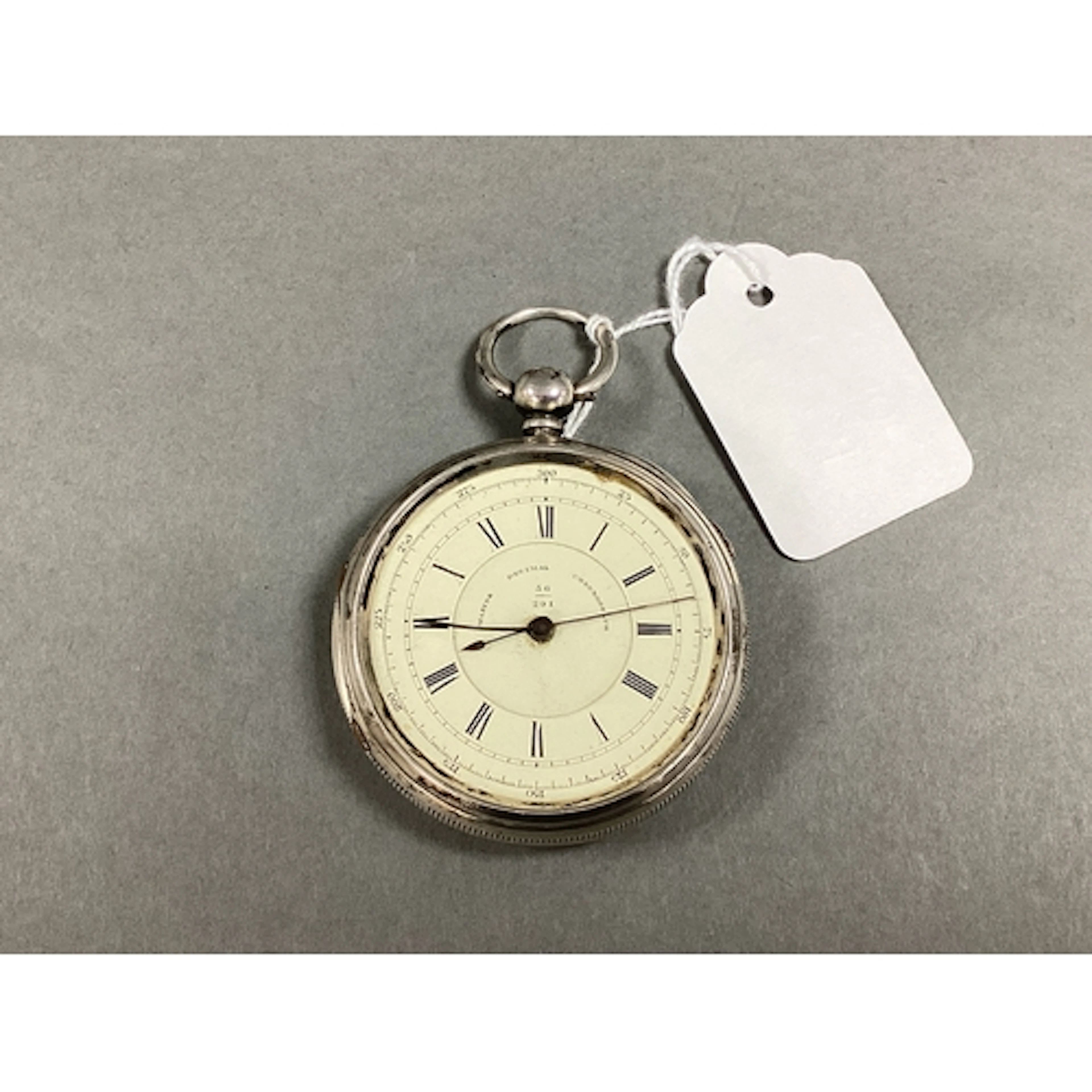 A Chester Hallmarked Silver Cased Openface Pocket Watch, Jam...