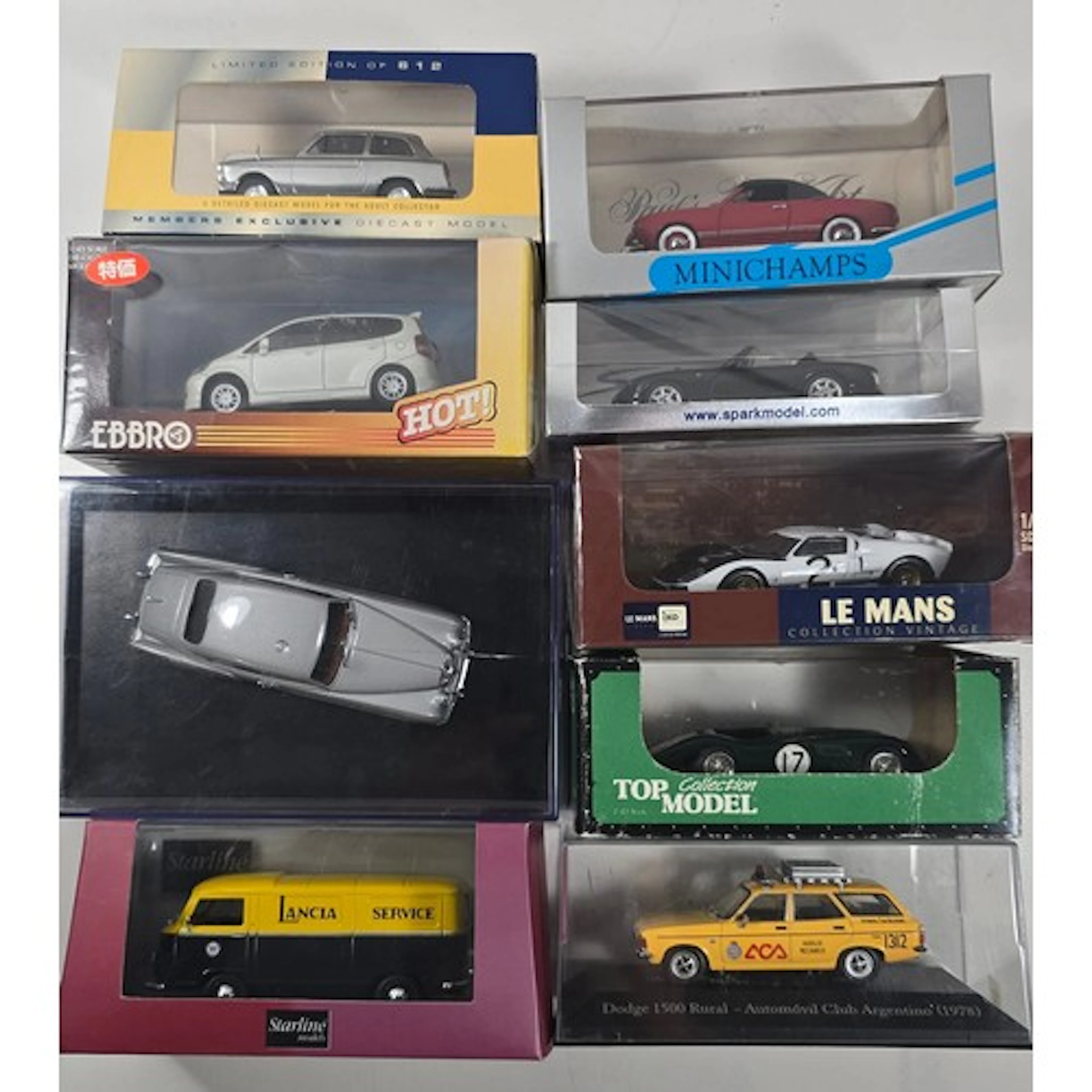 16 Various Makes. 2x Point of Sale BMW - 1930's 335 and an e...
