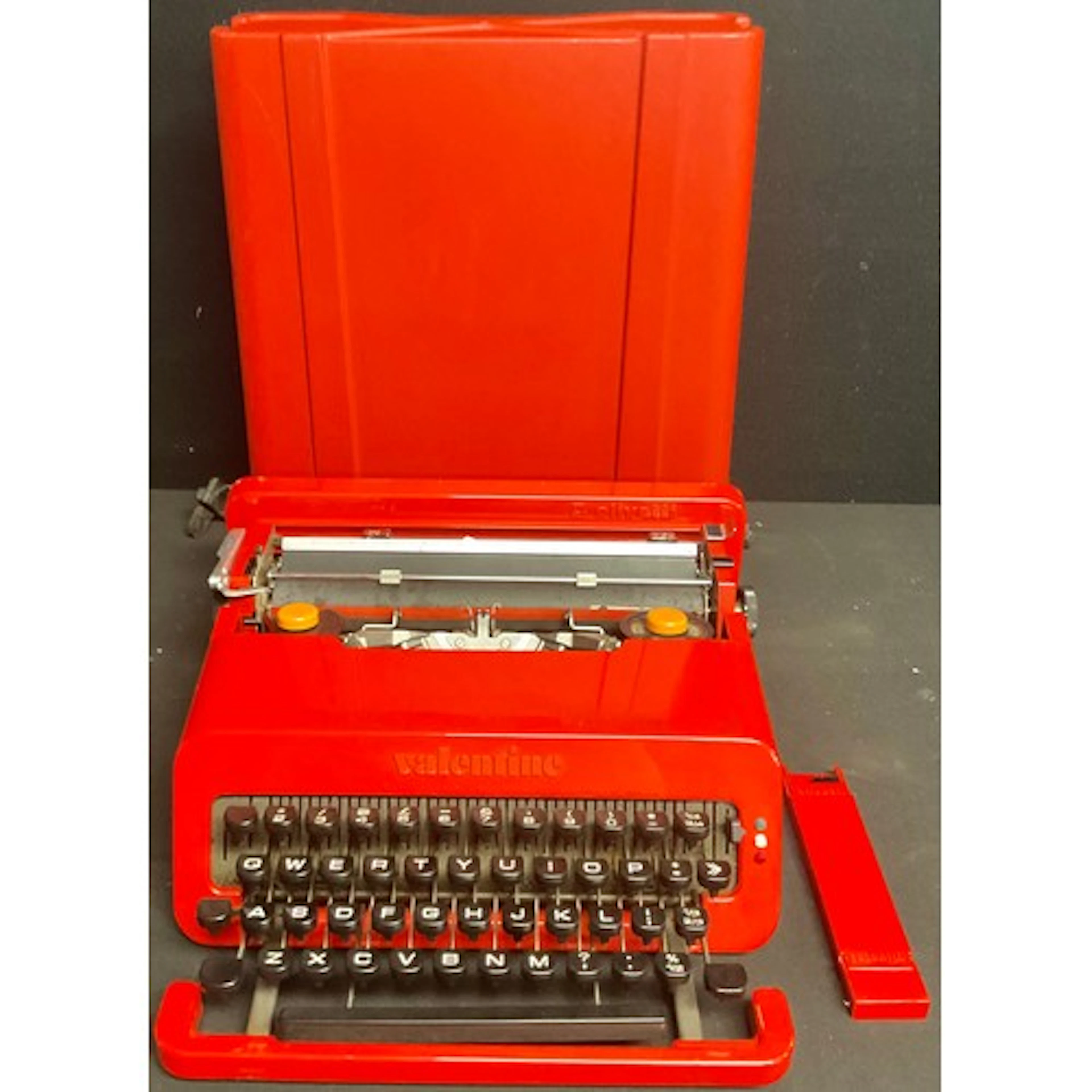 An Olivetti Valentine typewriter, Barcelona Spain, in origin...