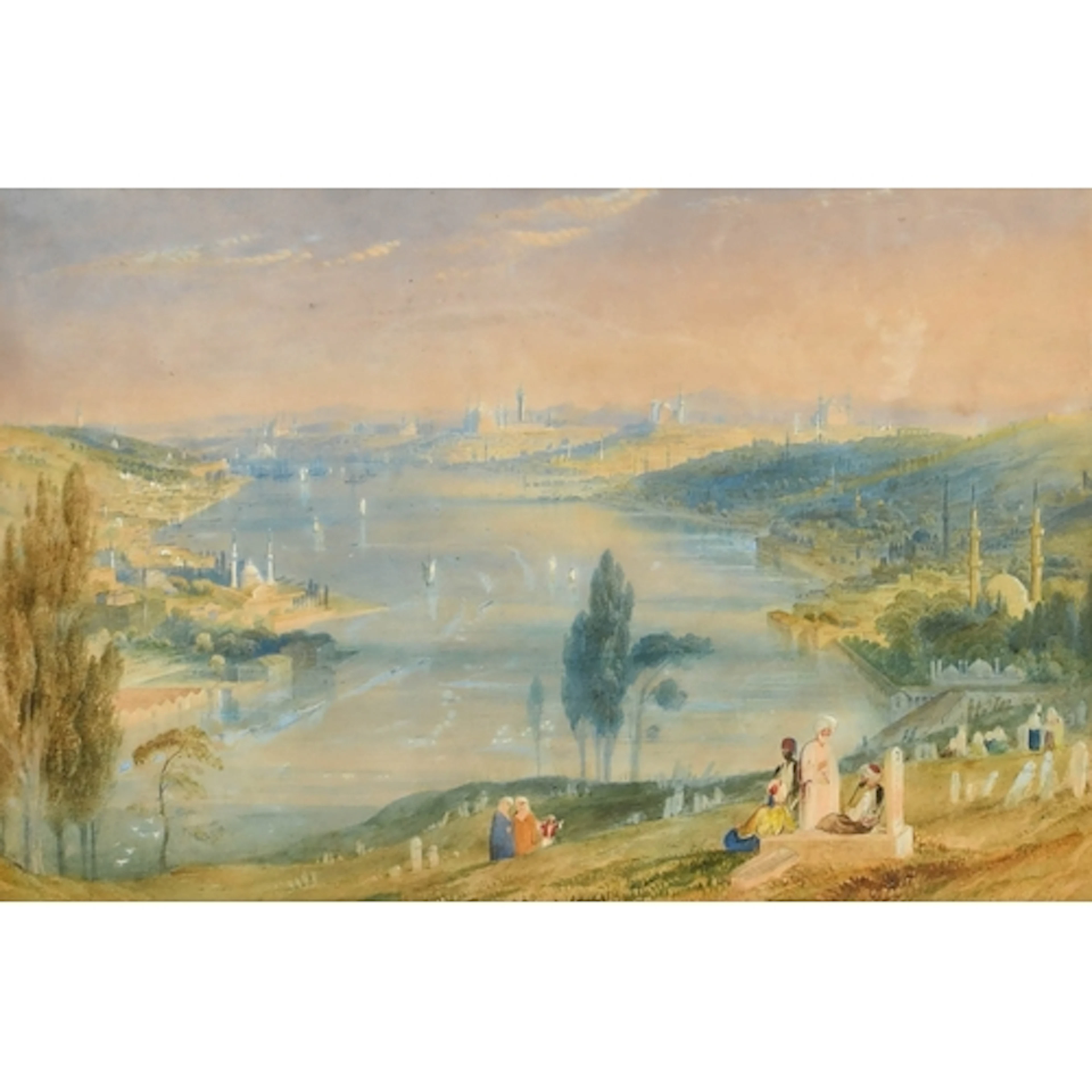 Circle of John Frederick Lewis (1804-1876) British. A Panora...