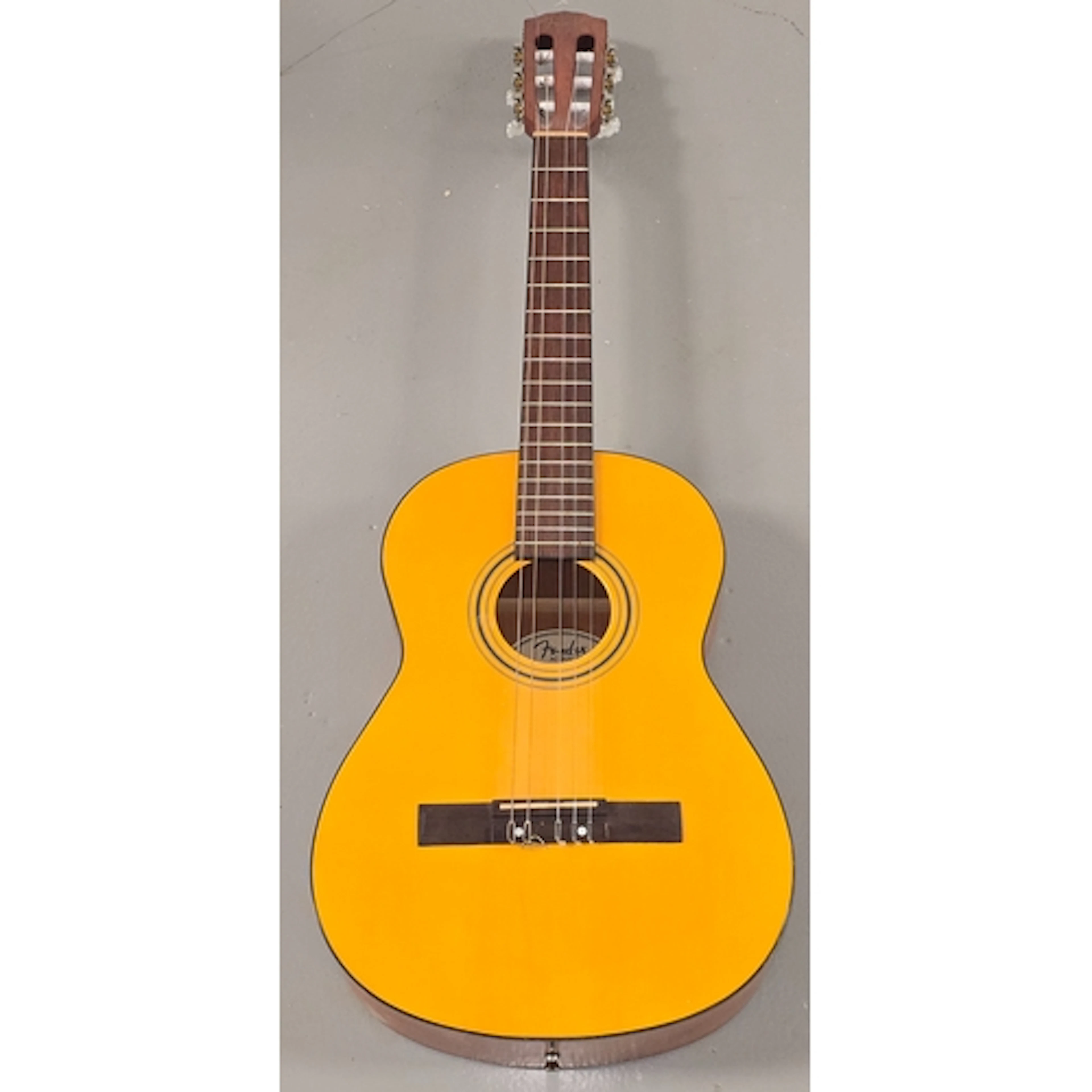 A Fender six string acoustic guitar model ref ESC-80 NS.