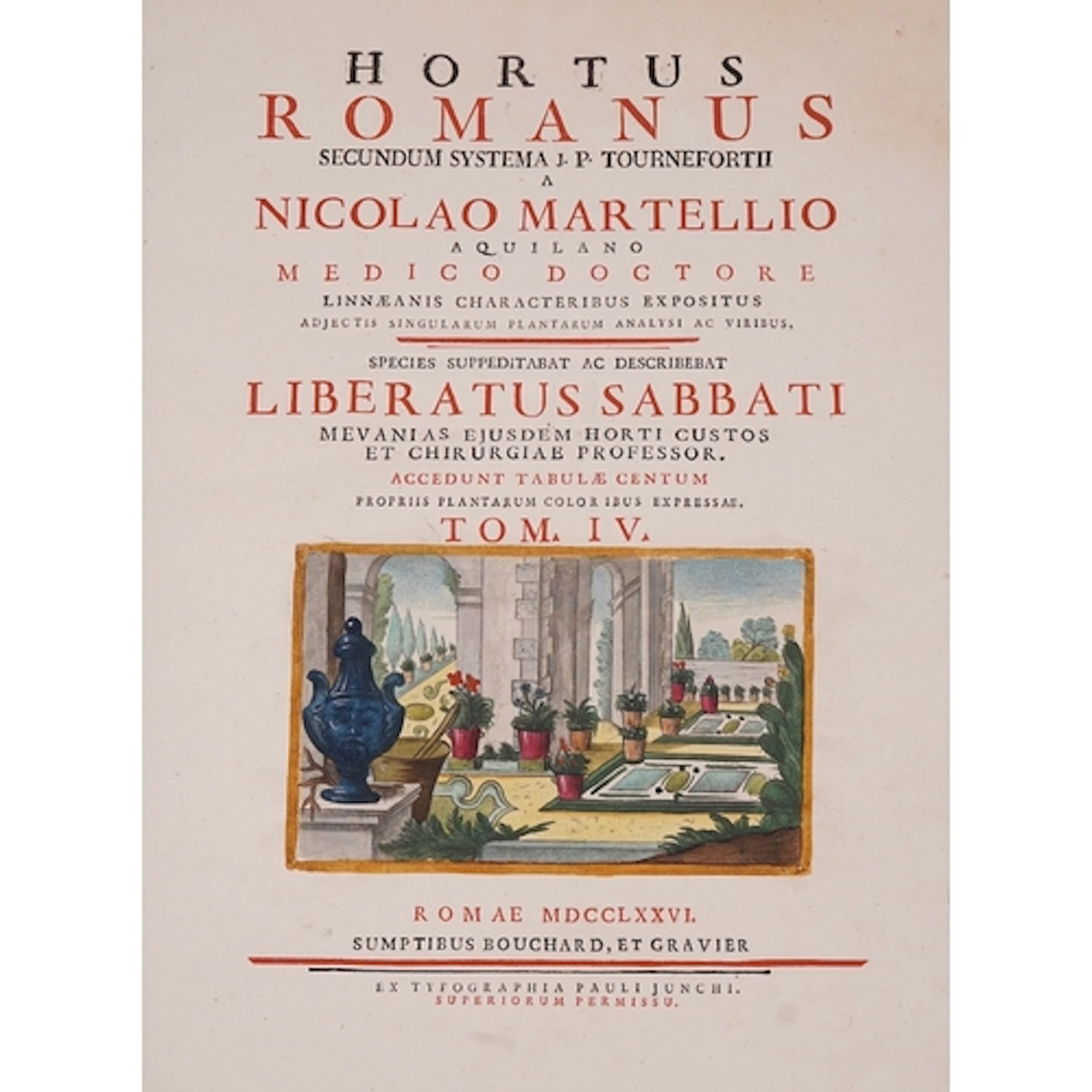 ° ° Bonelli, Giorgio (1742-1782), Nicoloa Martelli, (editor)...