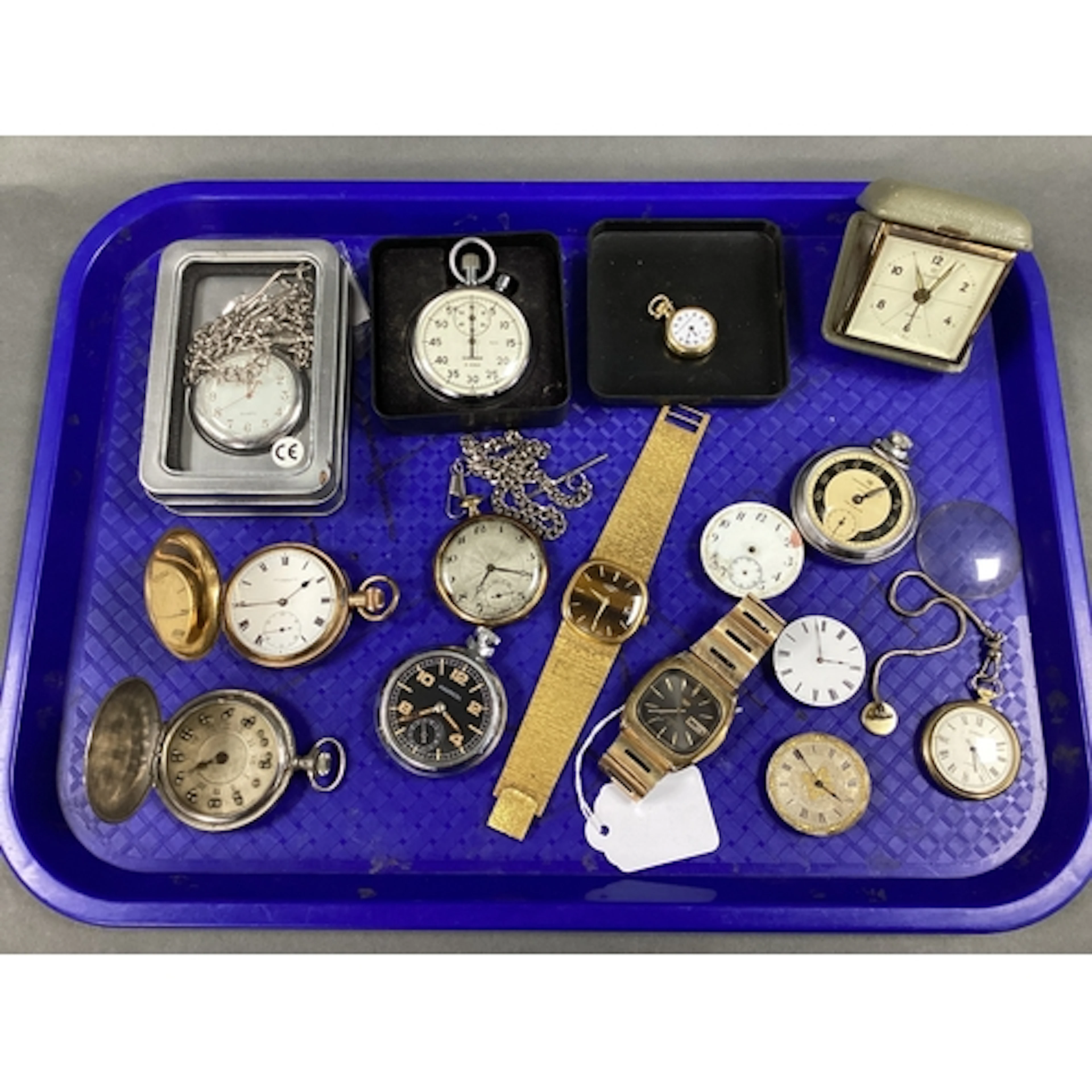 Rolled Gold Cased and Other Pocket Watches, including hunter...