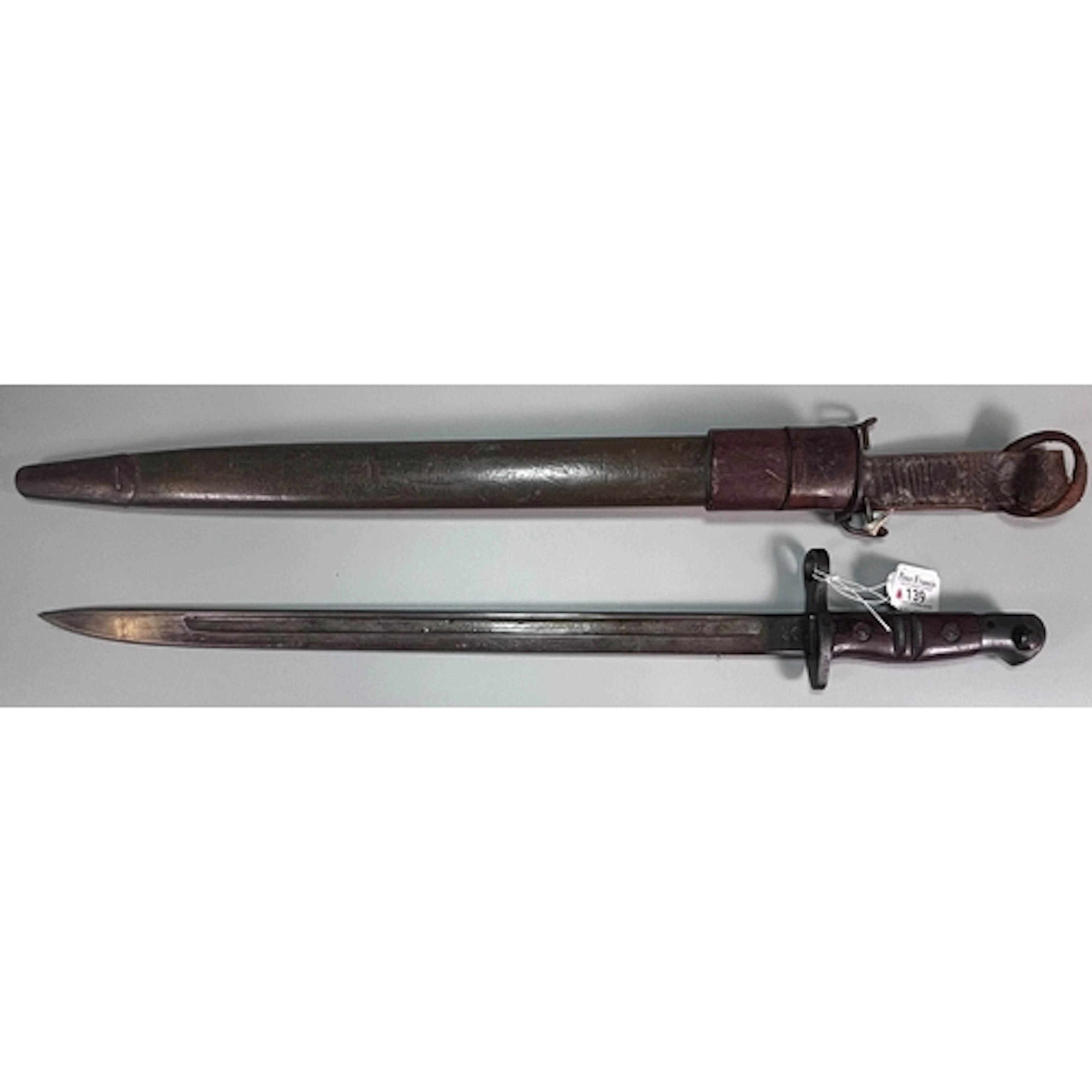 American M1917 bayonet by Remington, the ricasso bearing an ...