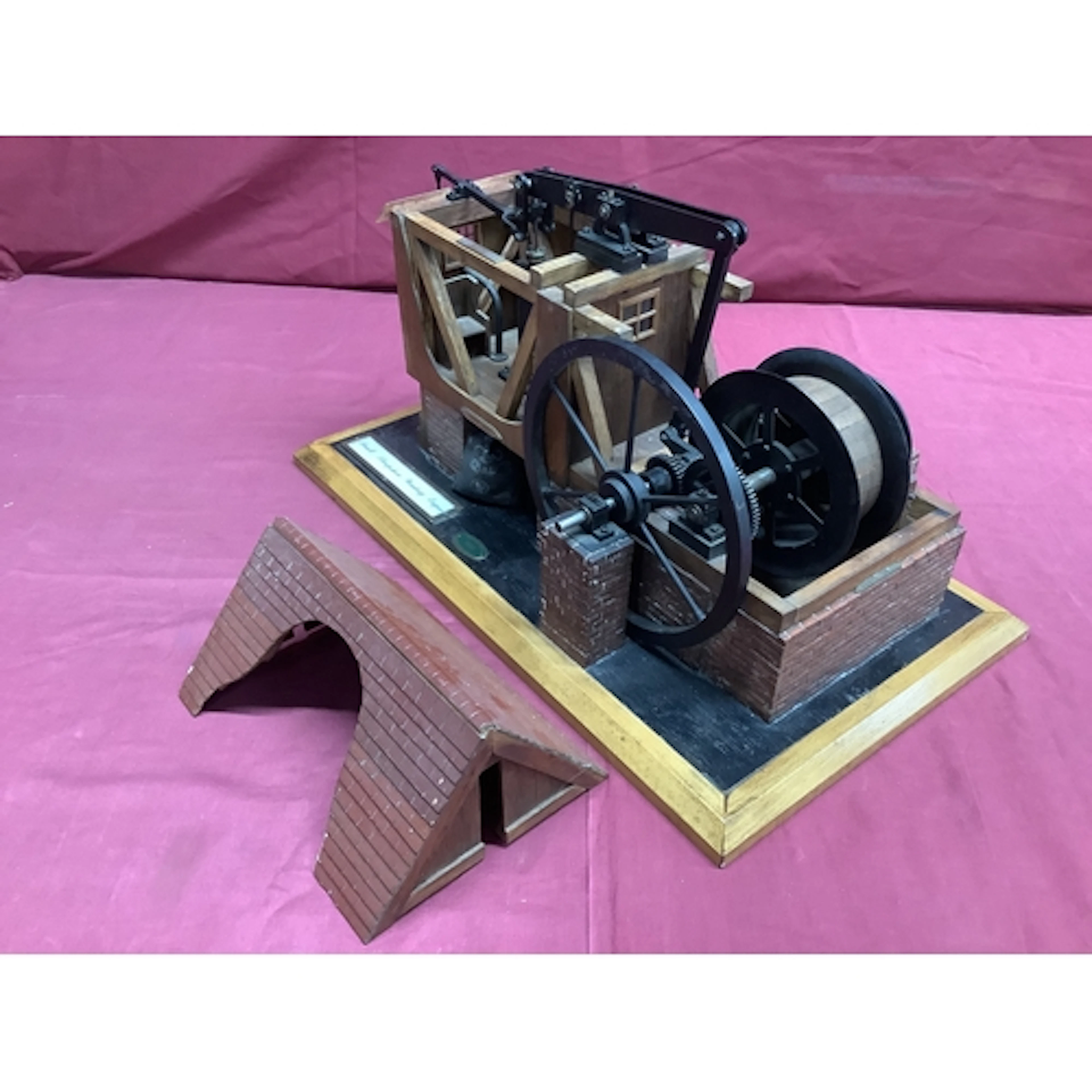 A Well Built "Diorama" of a Small Shropshire Live Steam Earl...