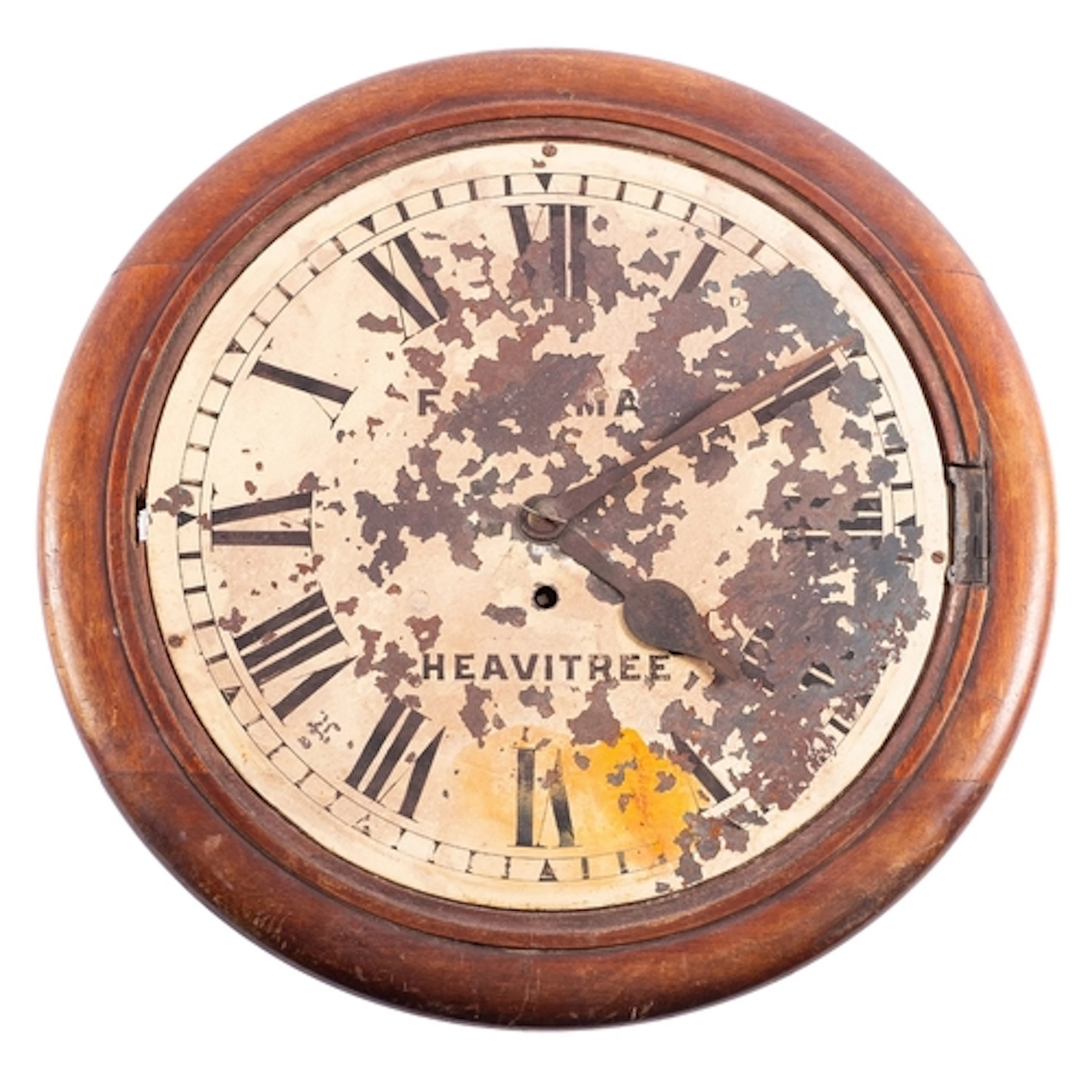 Frank Leyman, Heavitree a round wall clock, the twelve-inch ...
