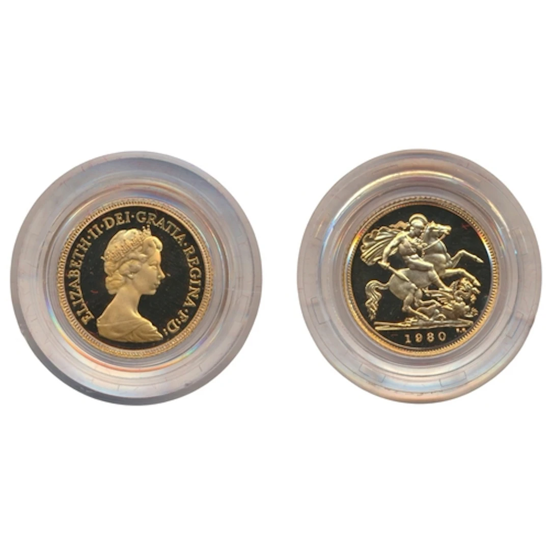 Investment Gold Lot - Documents Required. 1980 half sovereig...
