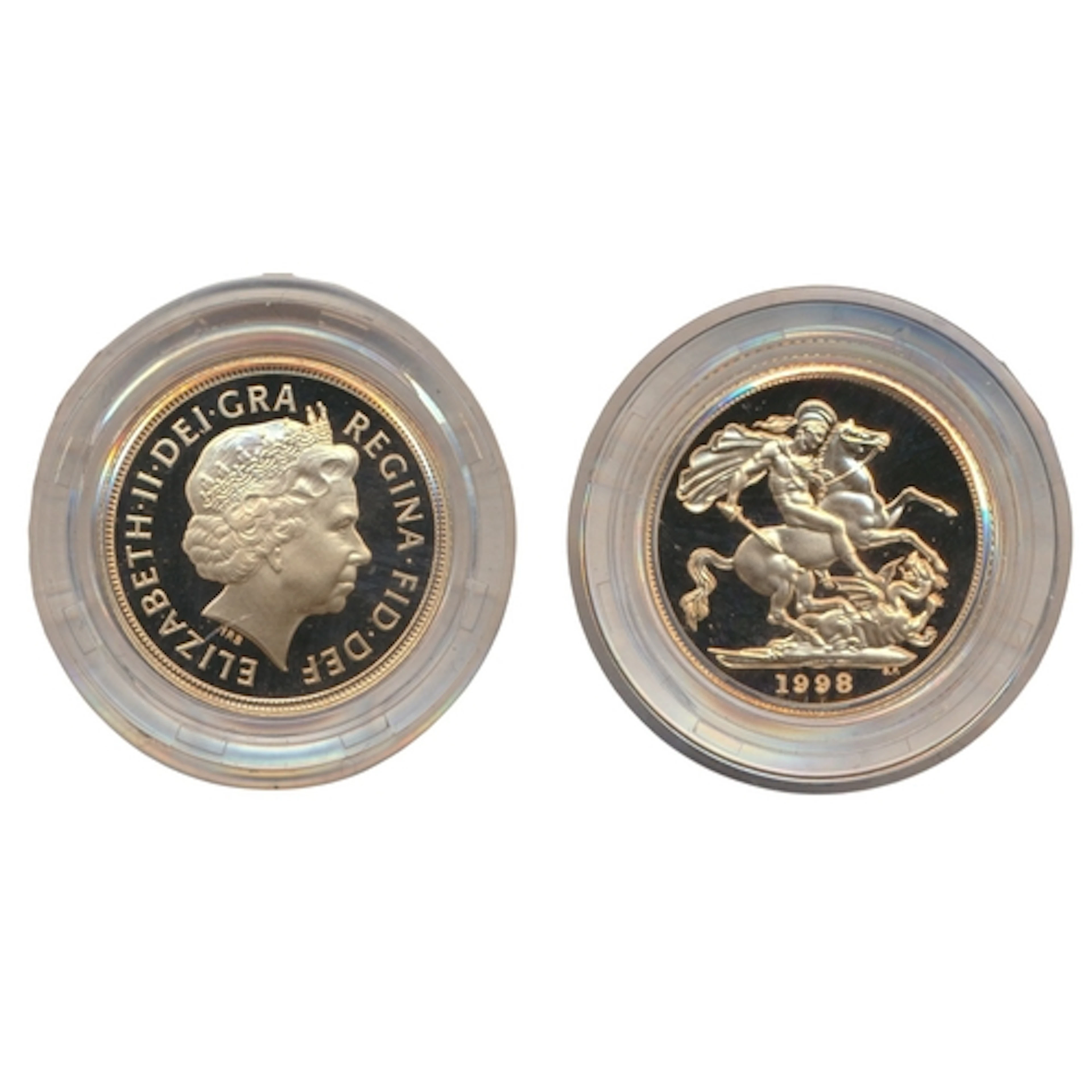 Investment Gold Lot - Documents Required. 1998 sovereign pro...