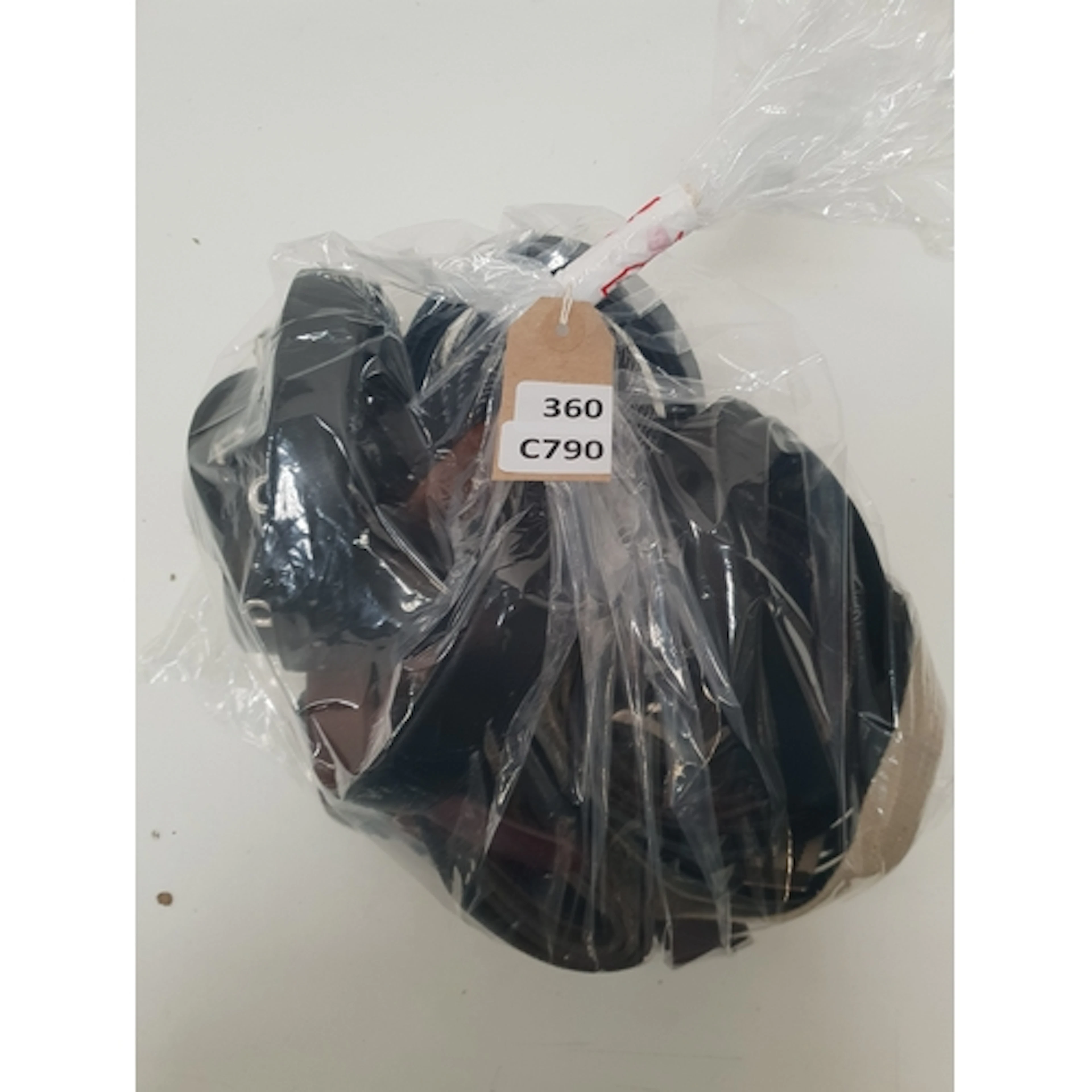 ONE BAG OF BELTS