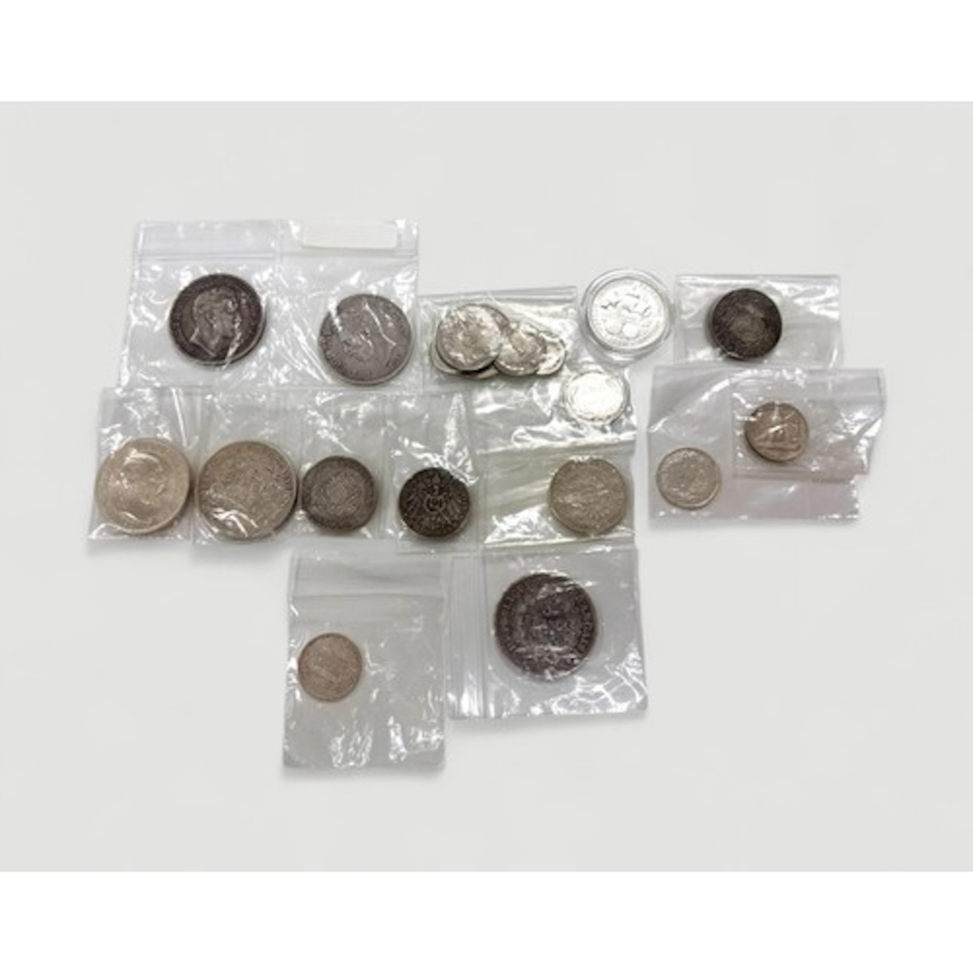 World mainly silver coins collection, 19th and 20th Century ...