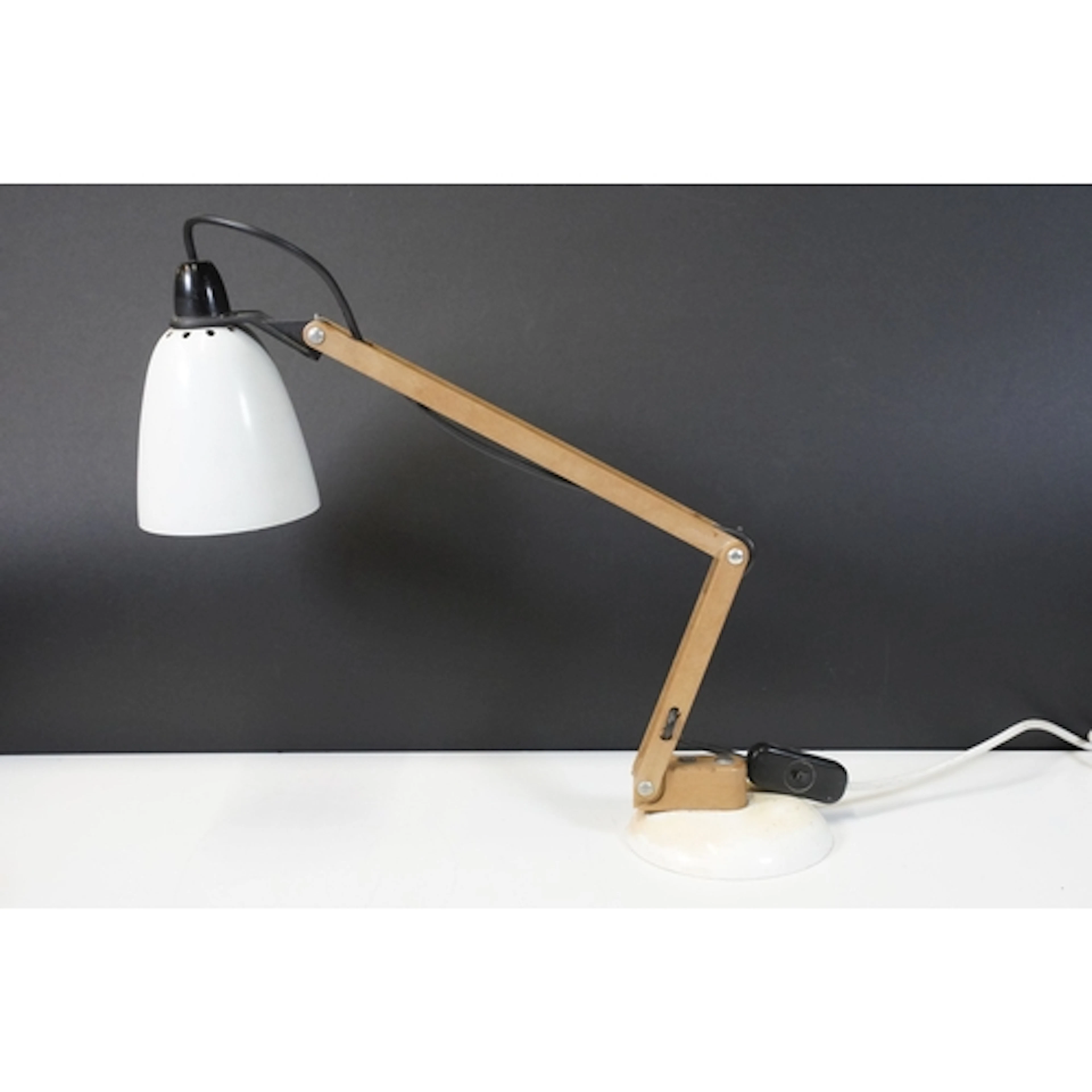 1960s / 1970s Maclamp No. 8 anglepoise desk lamp, designed b...