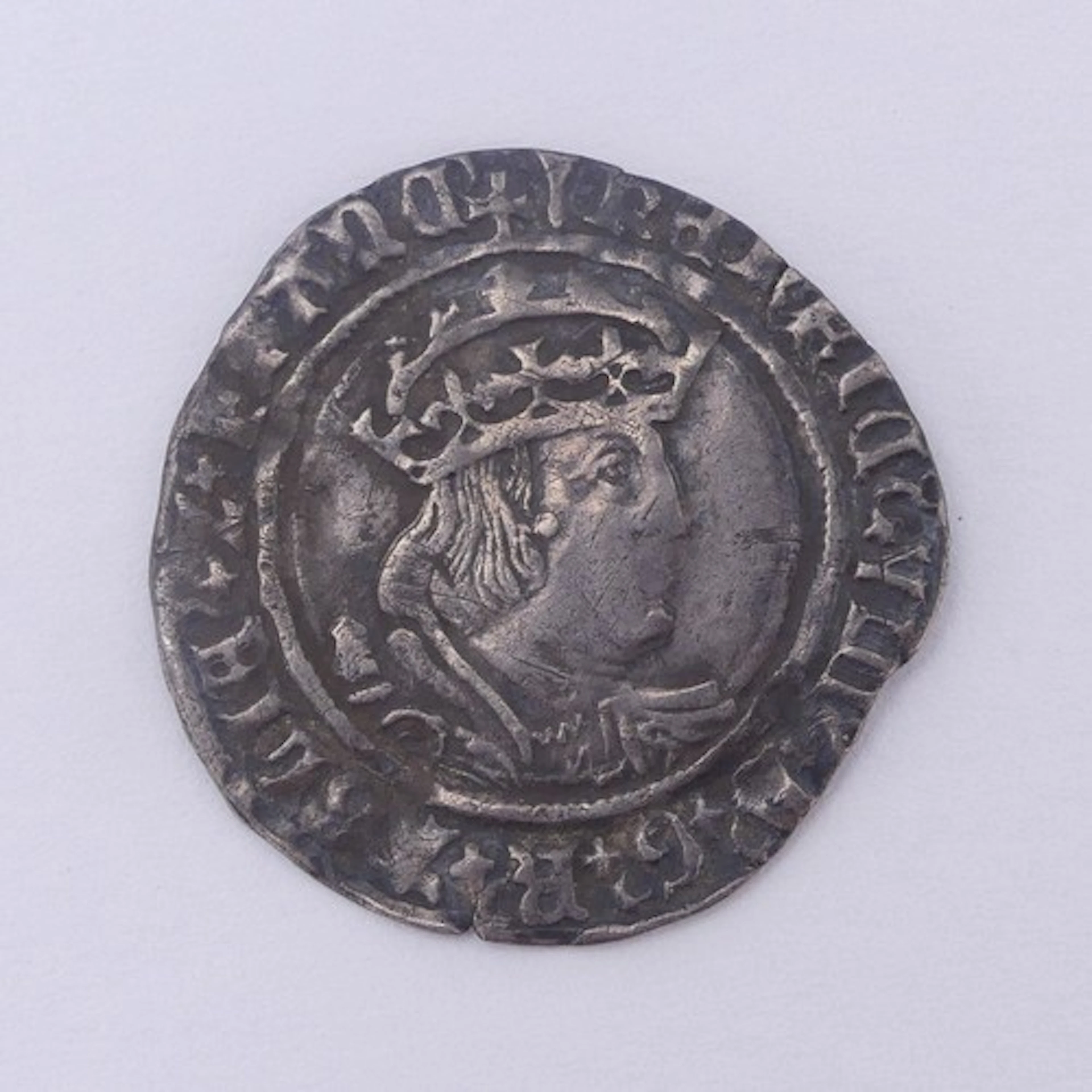 A Henry VIII Groat, second coinage, arrow mint mark, togethe...