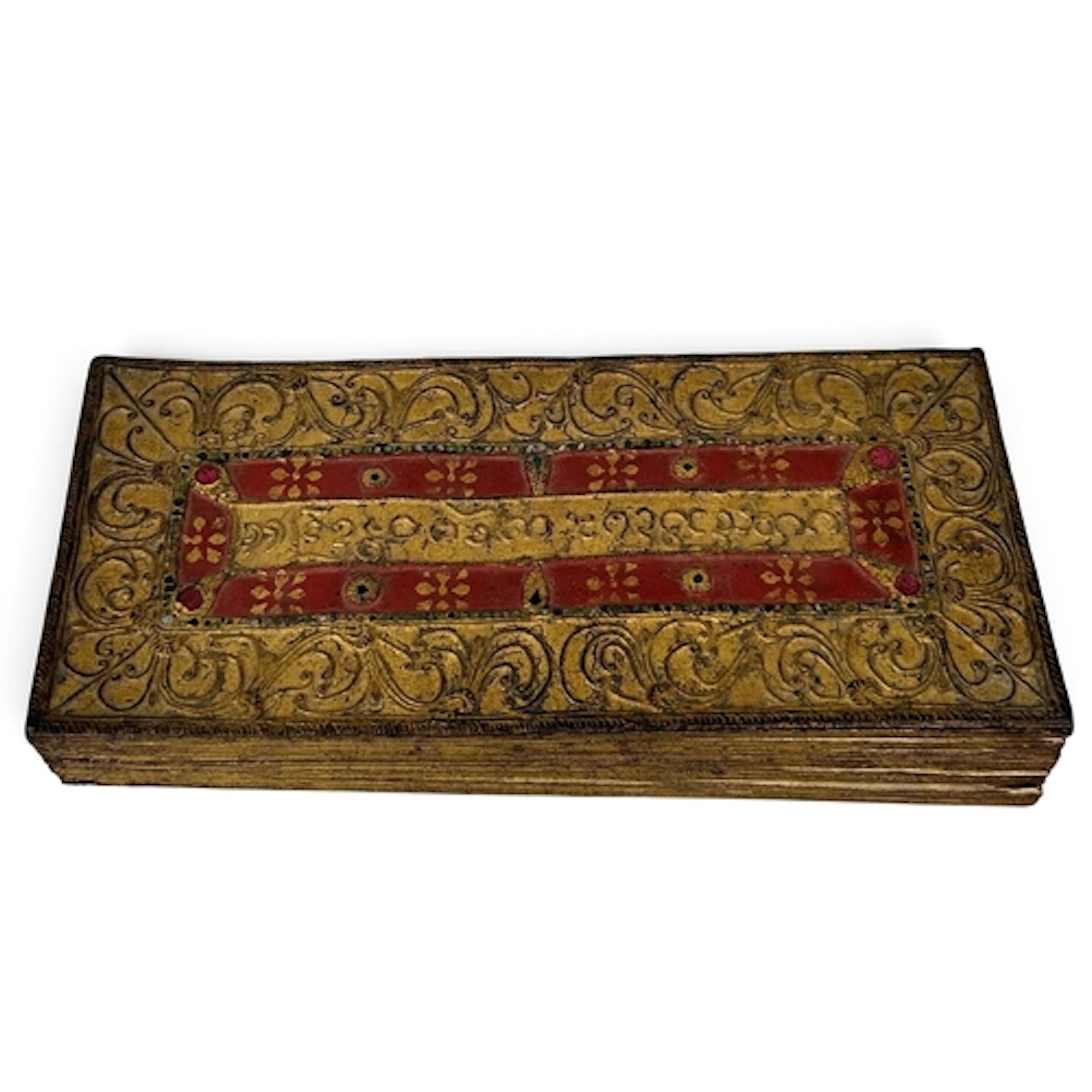 A SHAN BURMESE FOLDING RELIGIOUS MANUSCRIPT In Shan Burmese ...