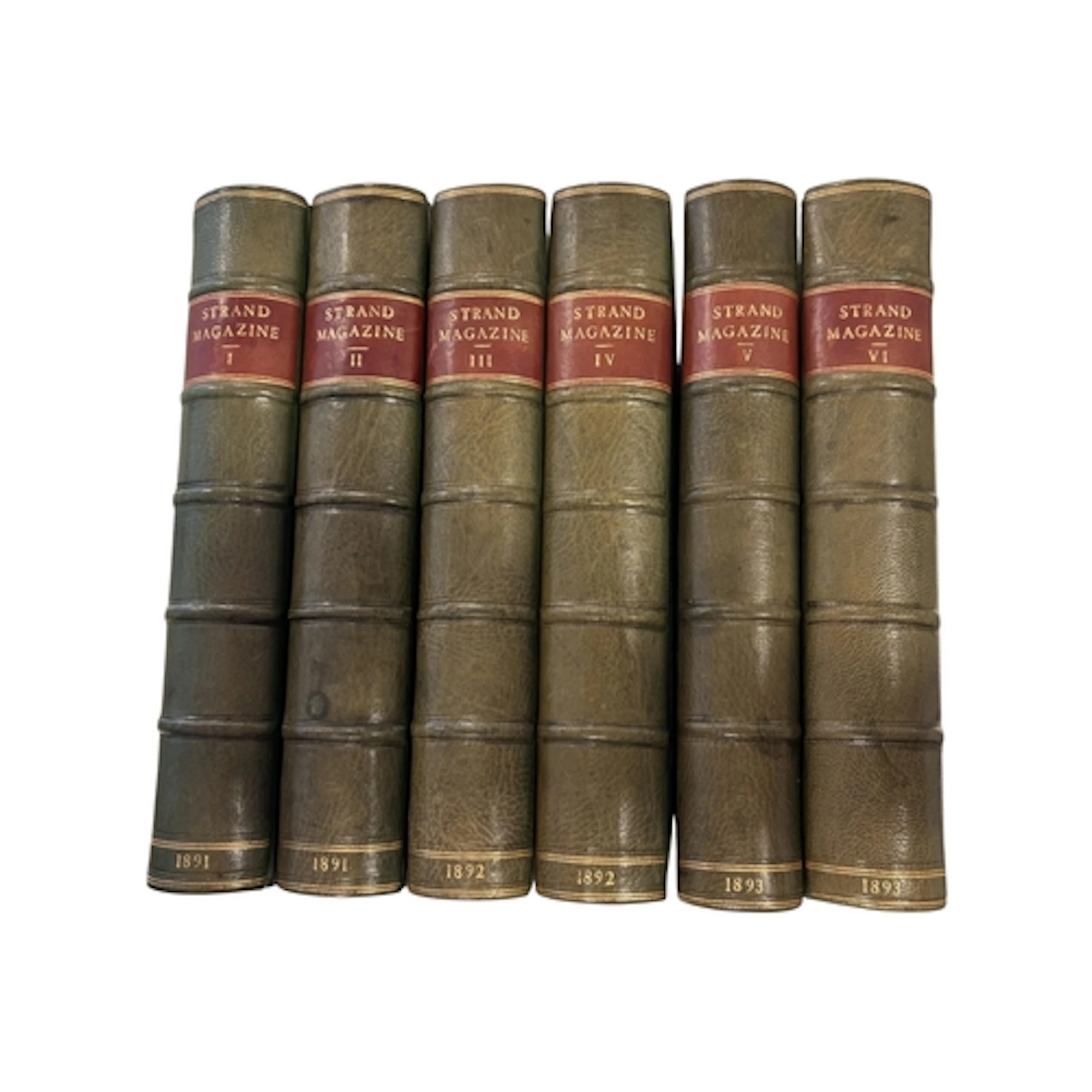 ° ° The Strand Magazine. Volumes I-VI, 1891-93, including th...